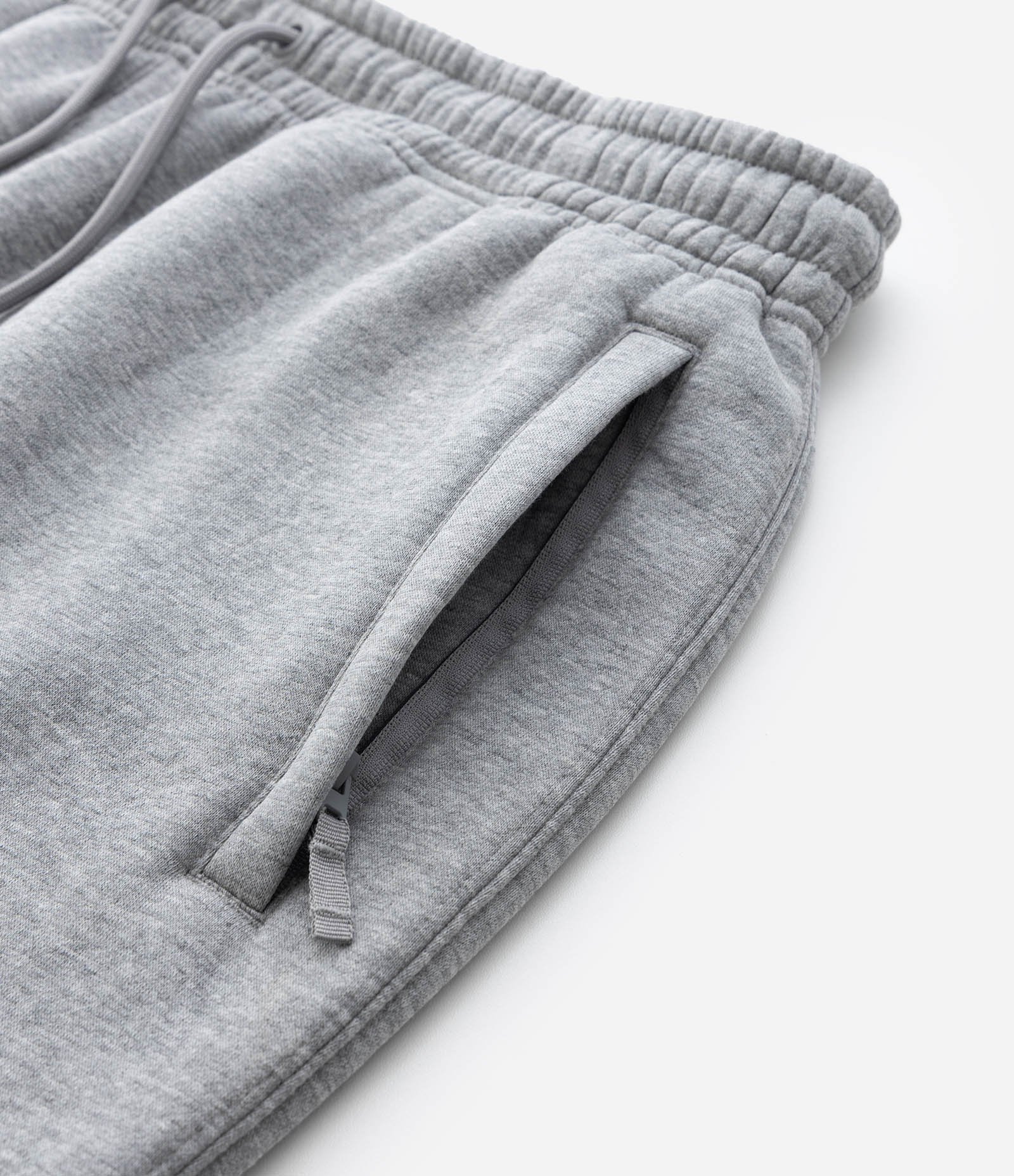 Calça Esportiva Básica em Moletom com Forro Cinza 8