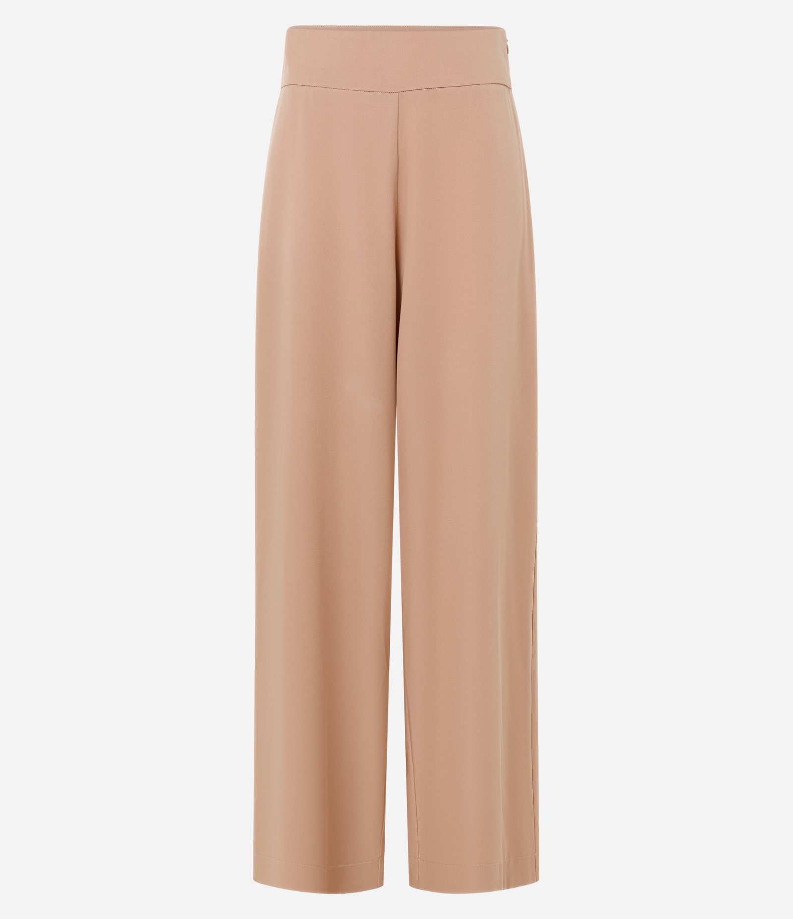 Calça Pantalona em Crepe com Pences 5