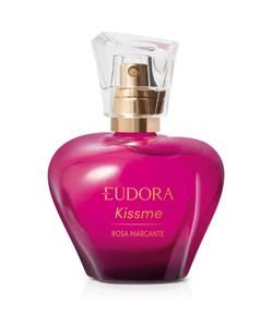 Deo Colônia Eudora Kiss Me Rosa Marcante Feminino