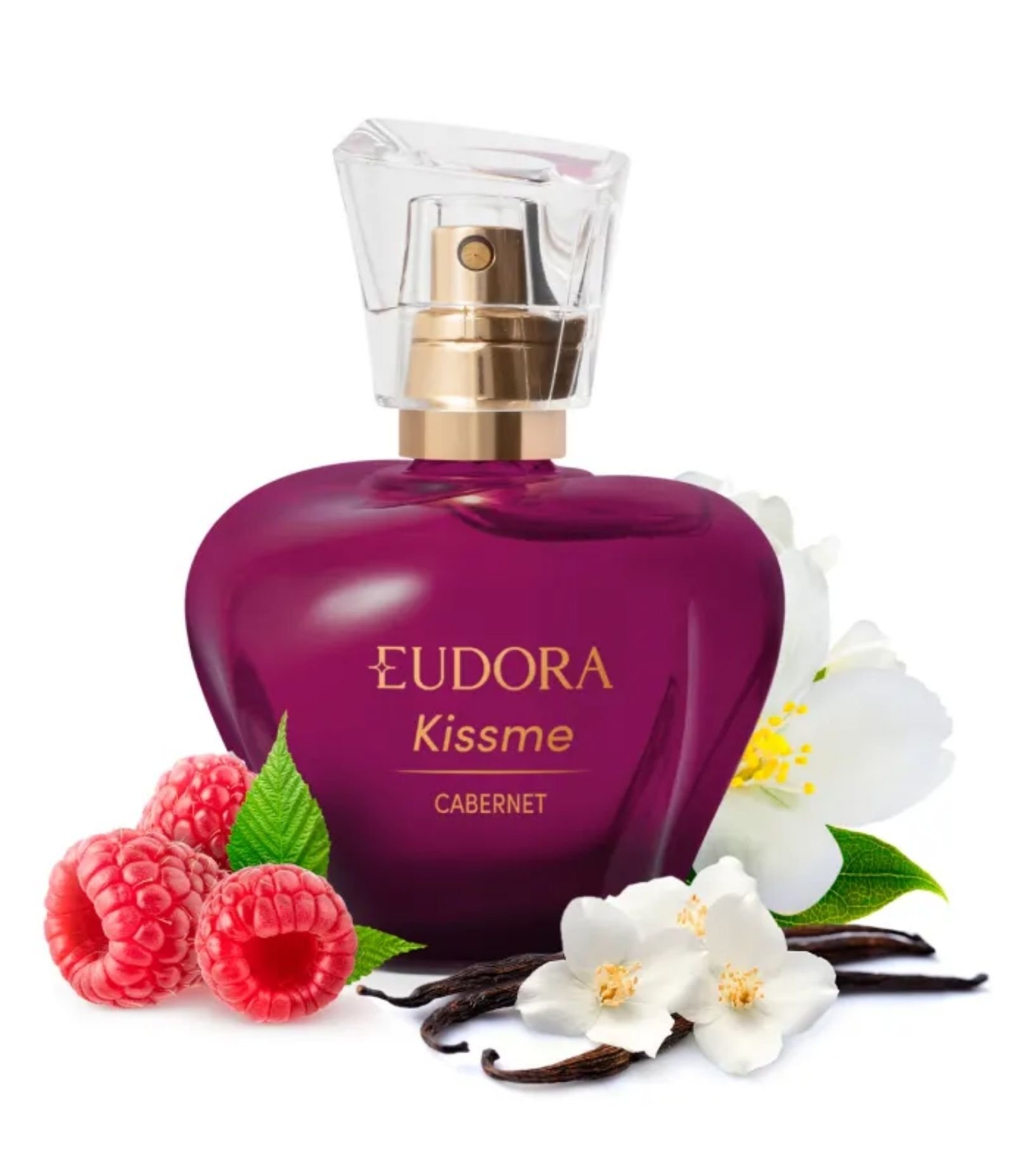 Deo Colônia Eudora Kiss Me Cabernet Feminino 50ml 2