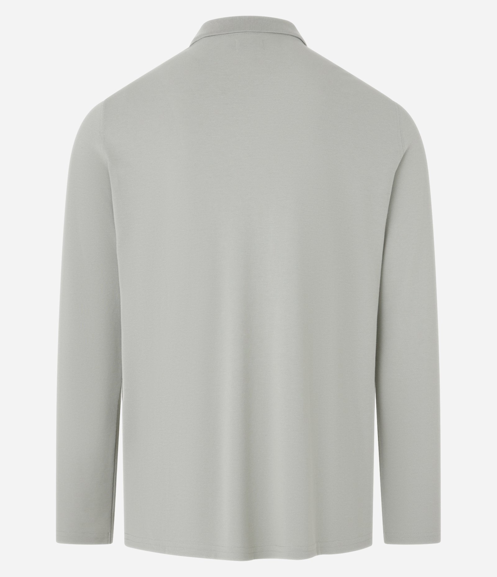 Polo em Algodão com Textura Piquet e Abotoamento Verde 3