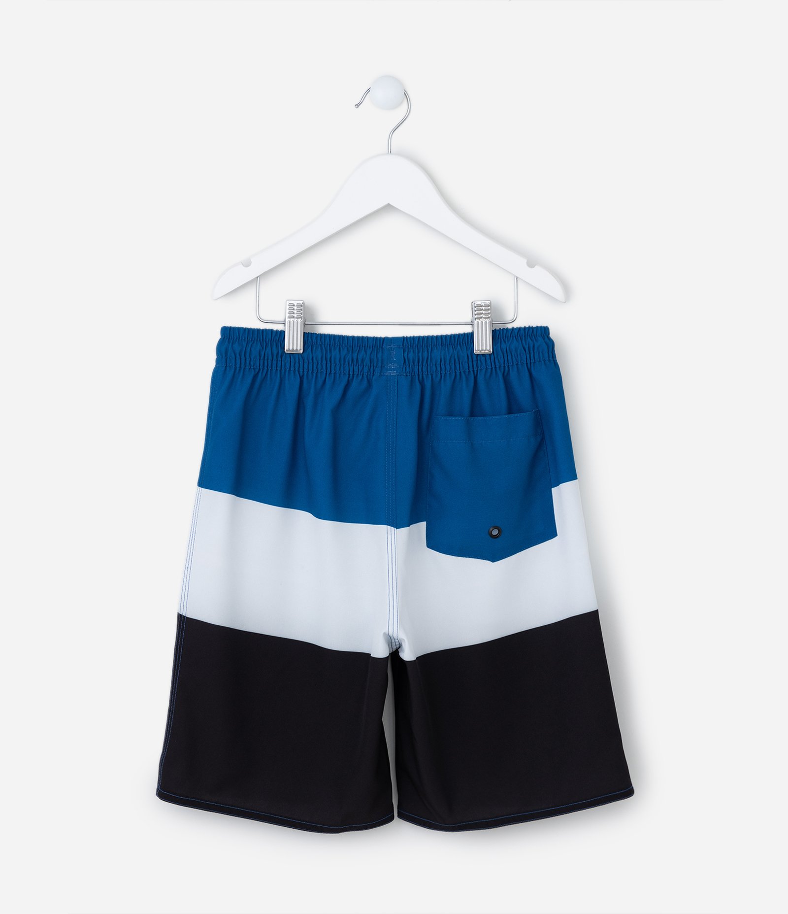 Bermuda Infantil com Estampa Playstation - Tam 5 a 14 Anos Azul/Branco/Preto 2