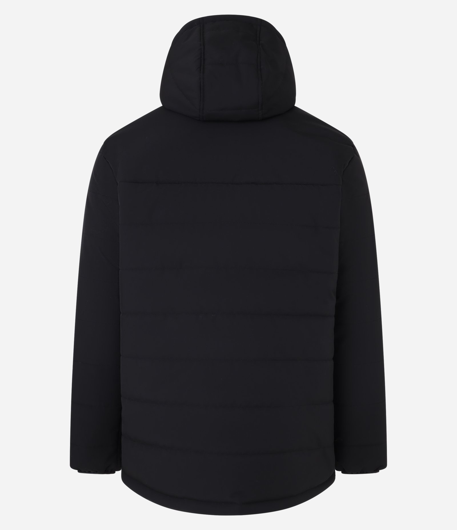 Jaqueta Puffer com Capuz e Bolsos Cargo 2