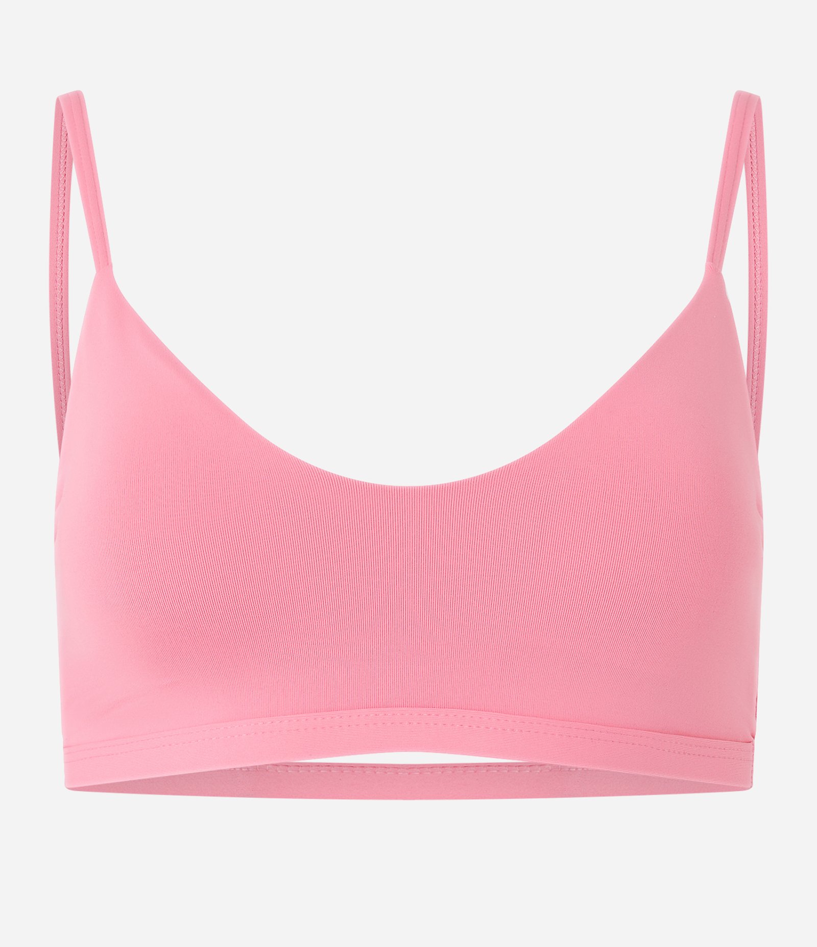 Top Esportivo em Poliamida com Bojo Rosa Coral 4