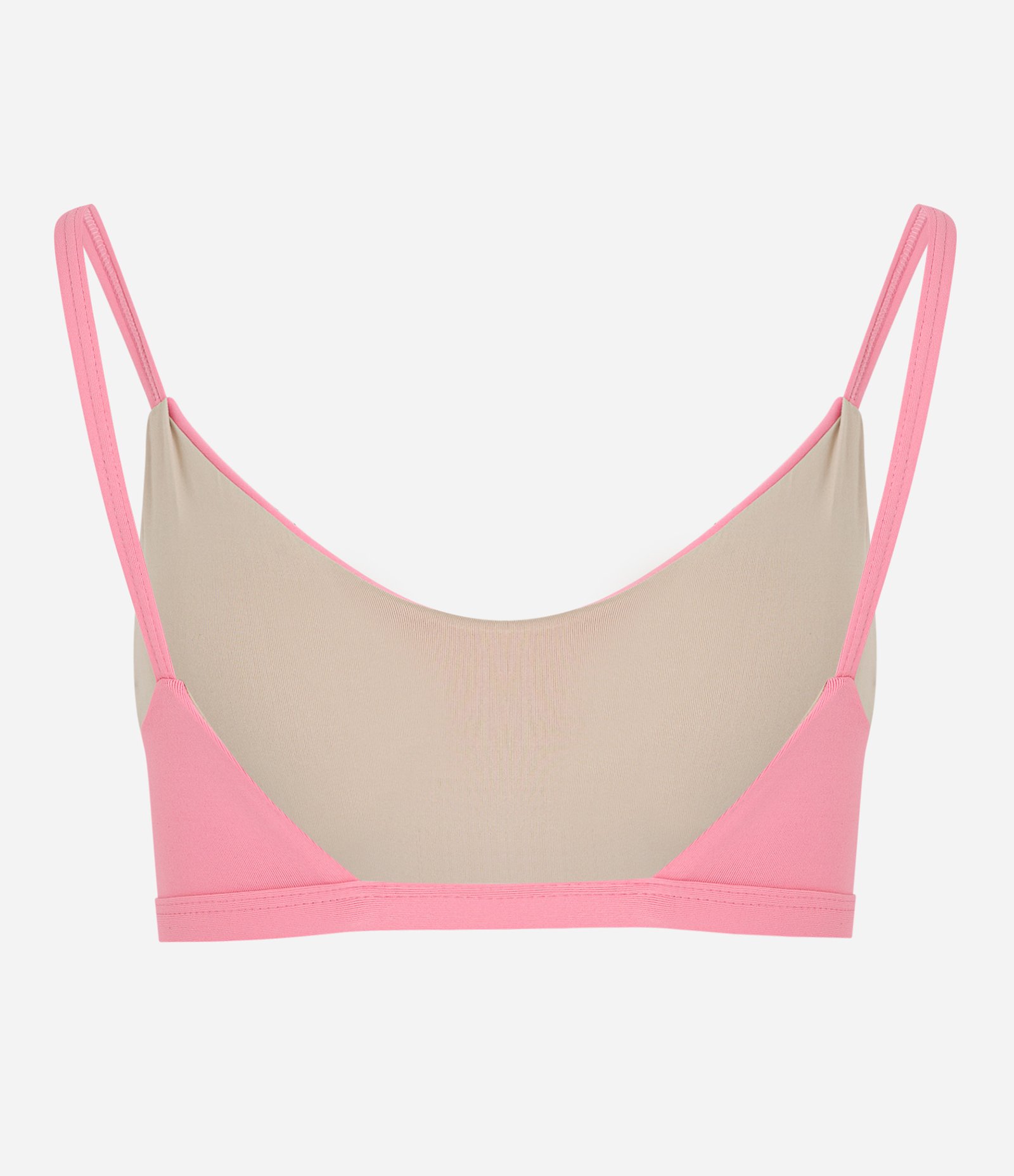 Top Esportivo em Poliamida com Bojo Rosa Coral 5