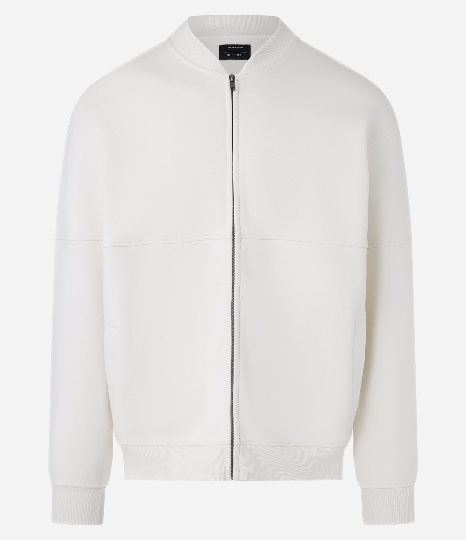 Jaqueta Bomber em Moletom com Zíper Off White 4