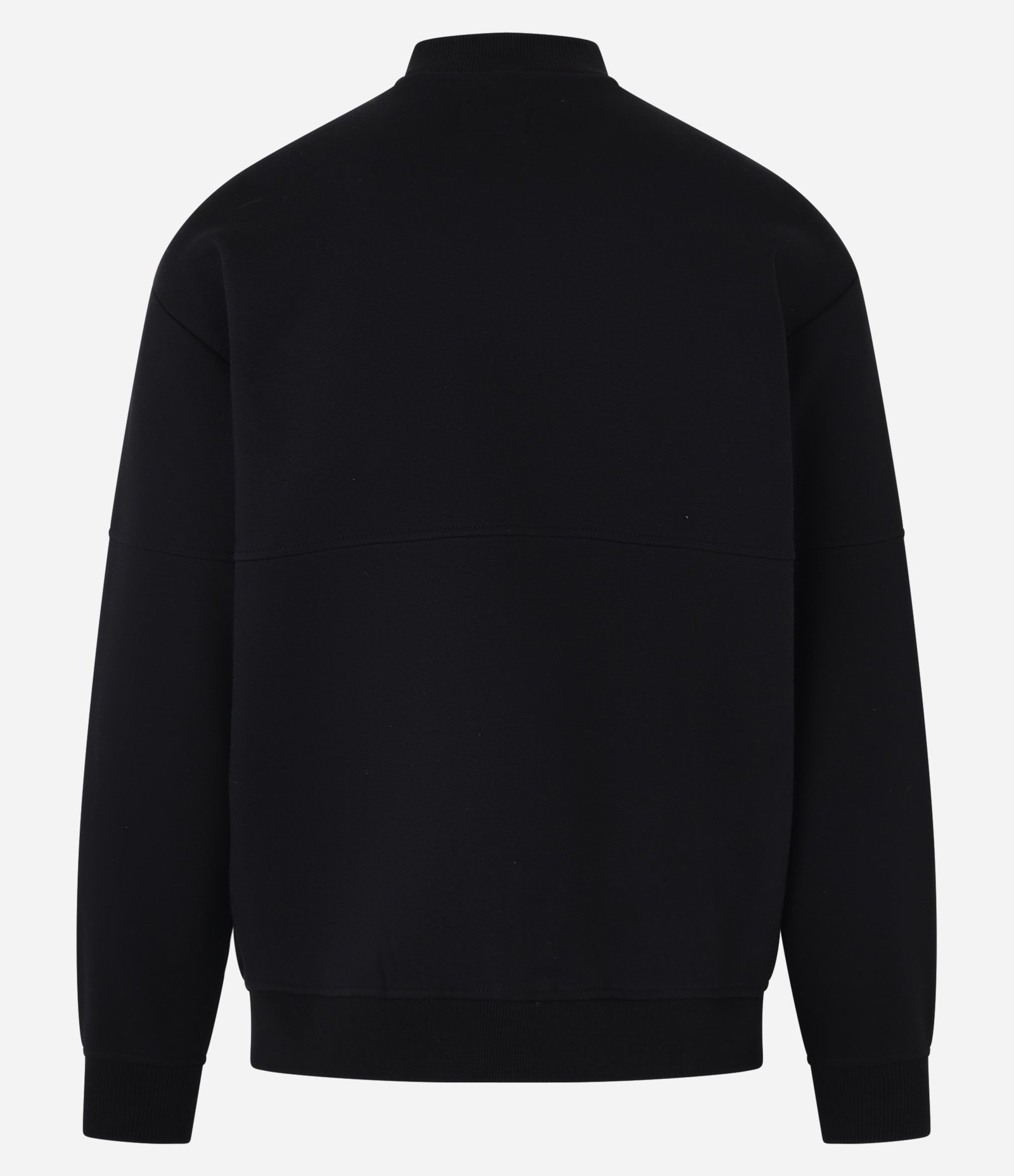 Jaqueta Bomber em Moletom com Zíper 6