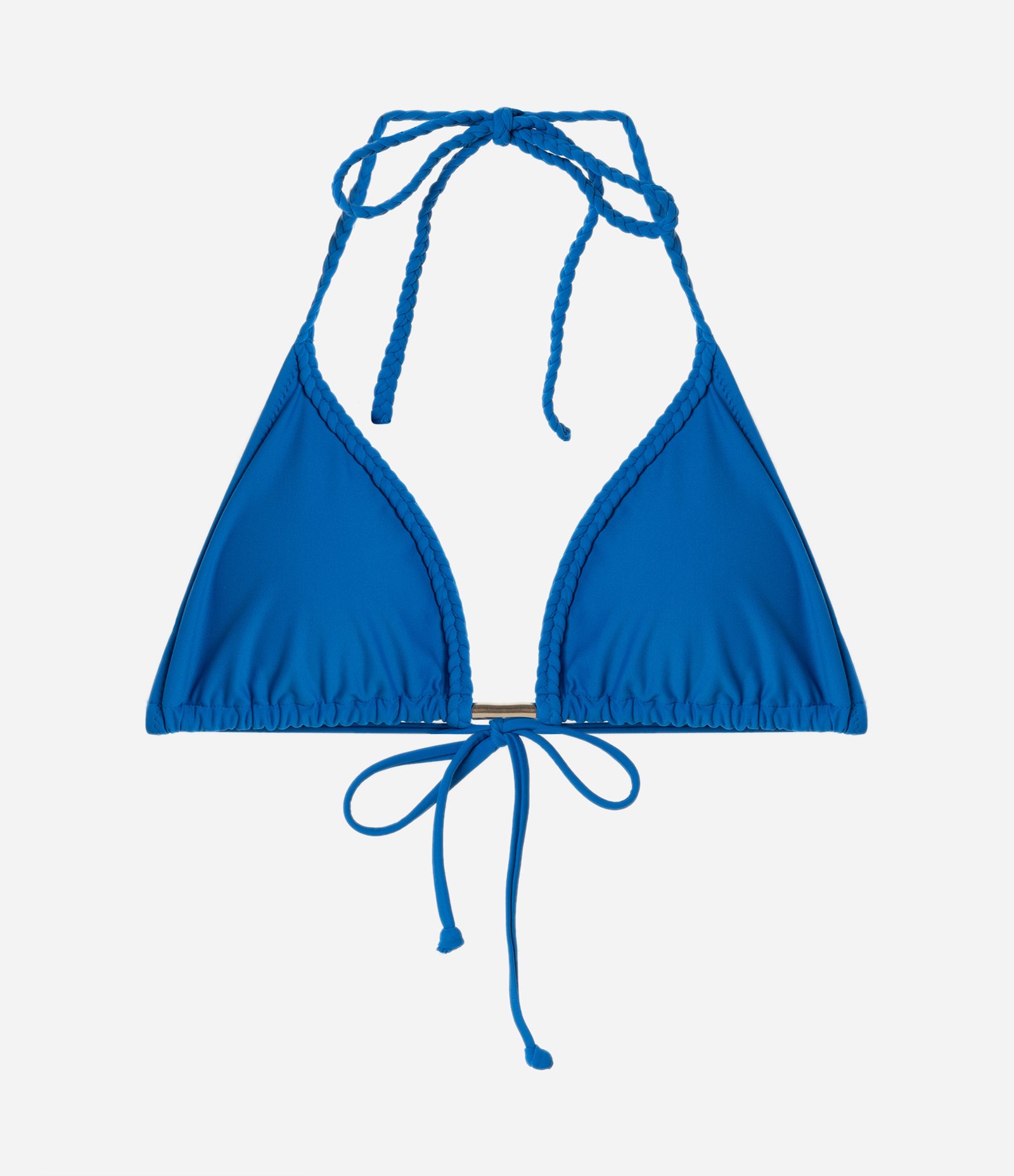 Biquíni Top Cortininha em Poliamida com Alças Trançadas 5