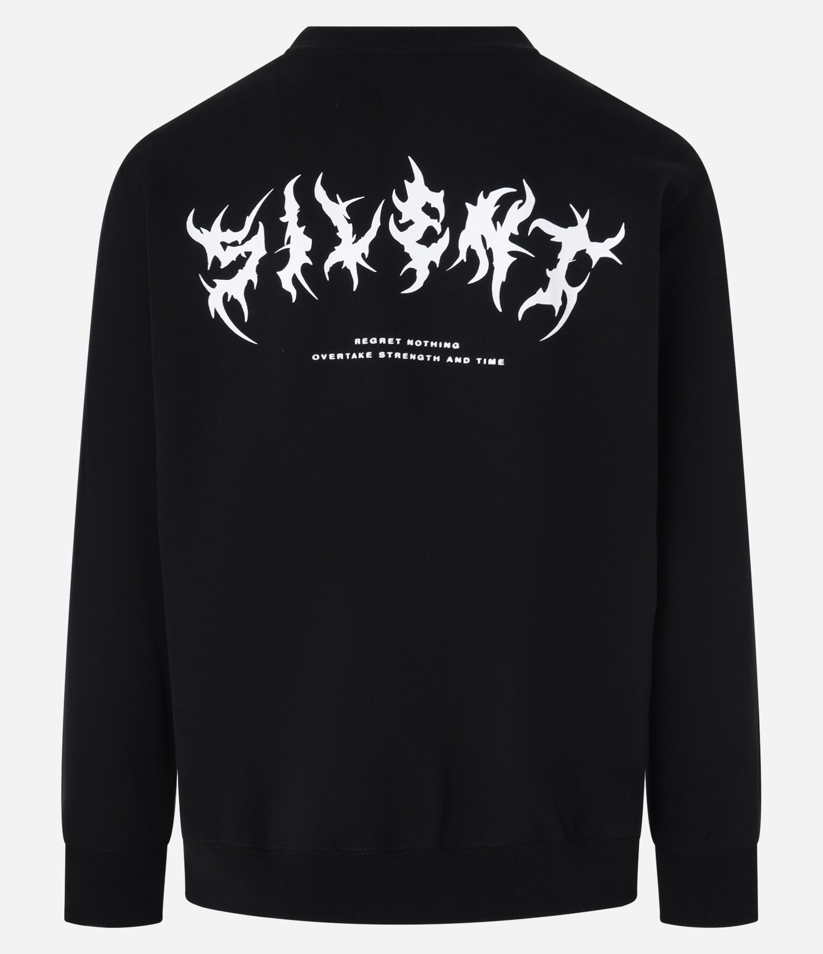 Casaco Comfort em Fleece com Estampa Localizada Preto 2