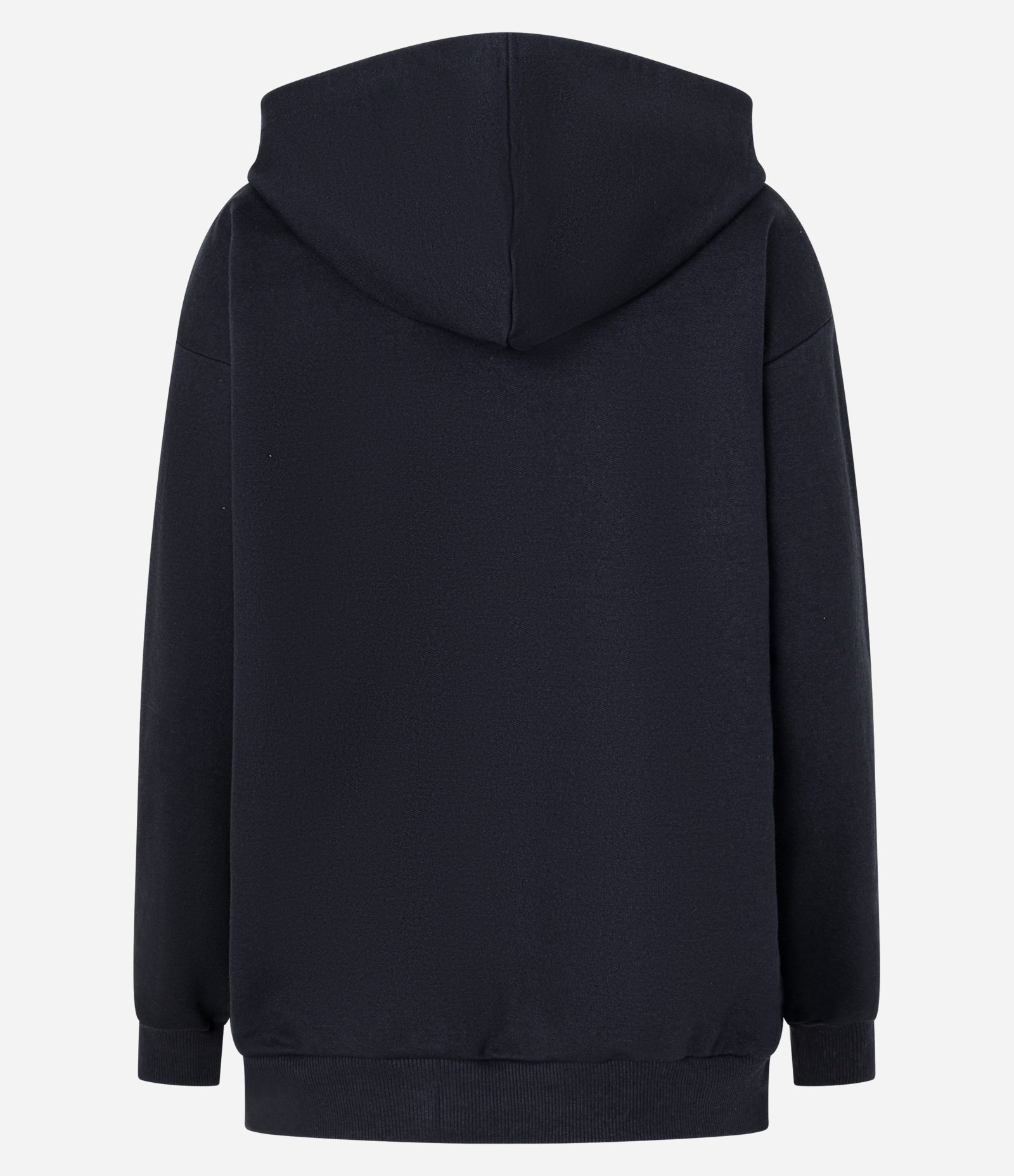 Blusa em Moletom com Capuz e Estampa NY Preto 5