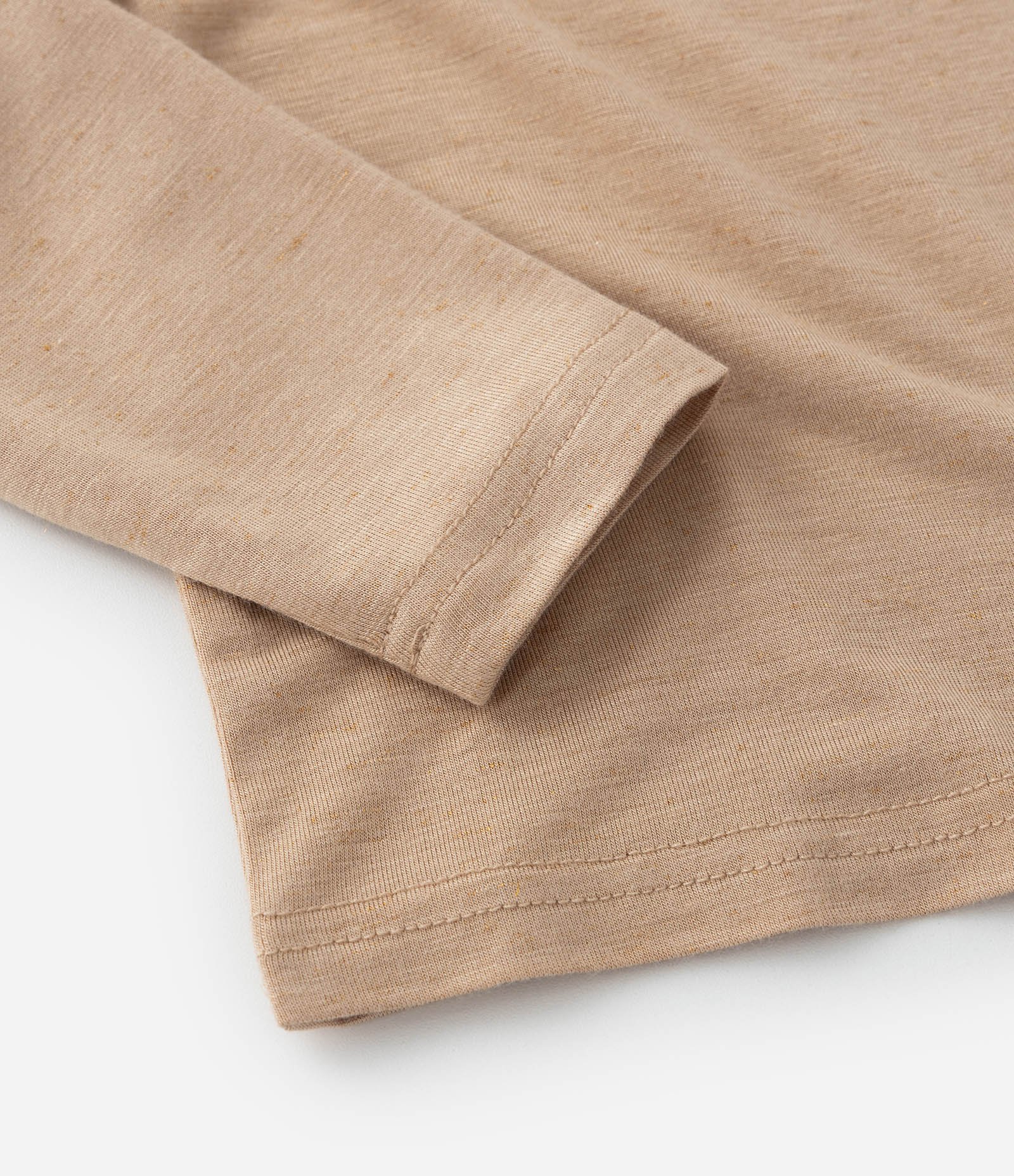 Blusa Infantil com Manga Bufante e Gola Alta - Tam 1 a 5 Anos Marrom 3