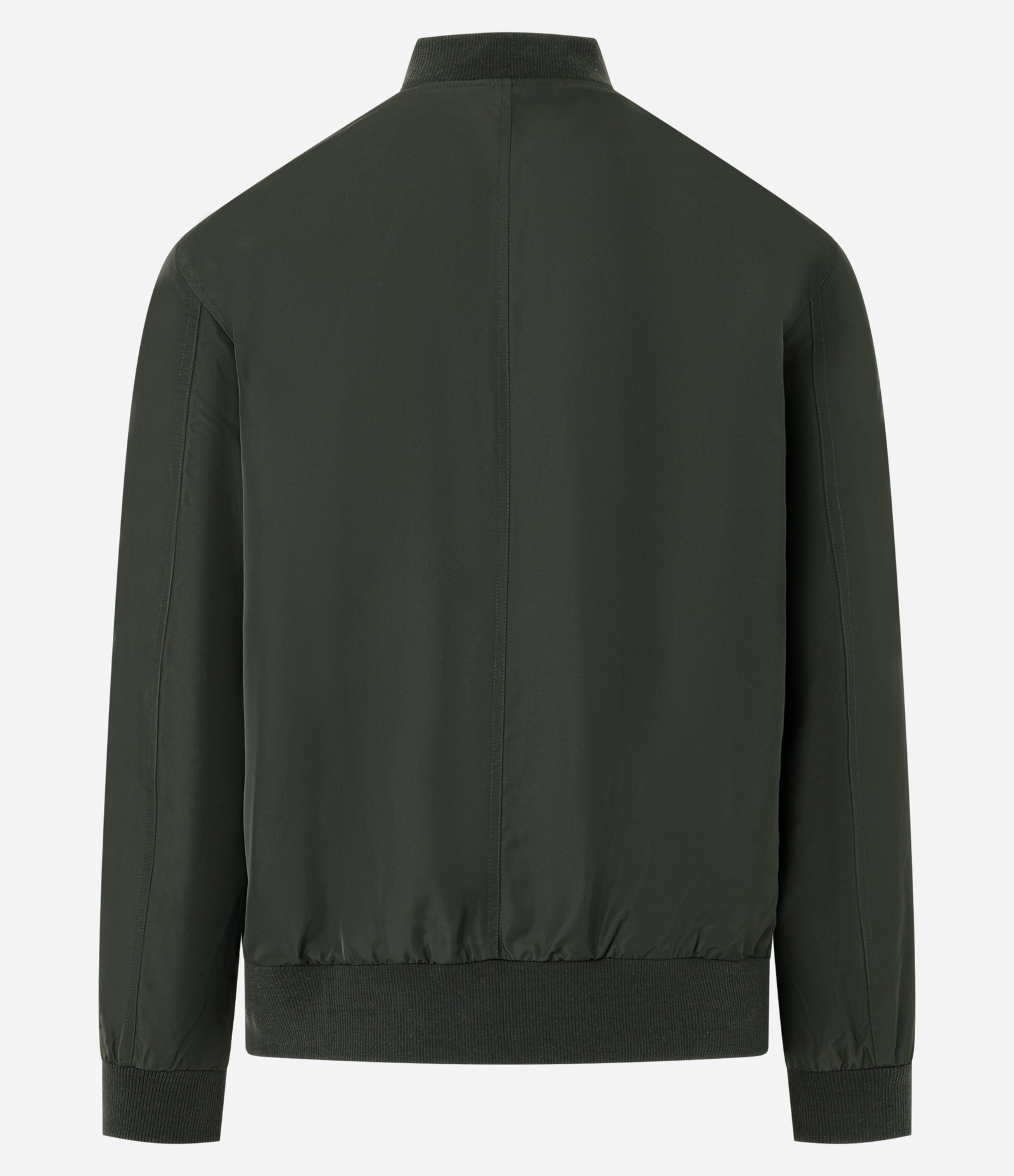 Jaqueta Bomber Aberta com Zíper Verde 7