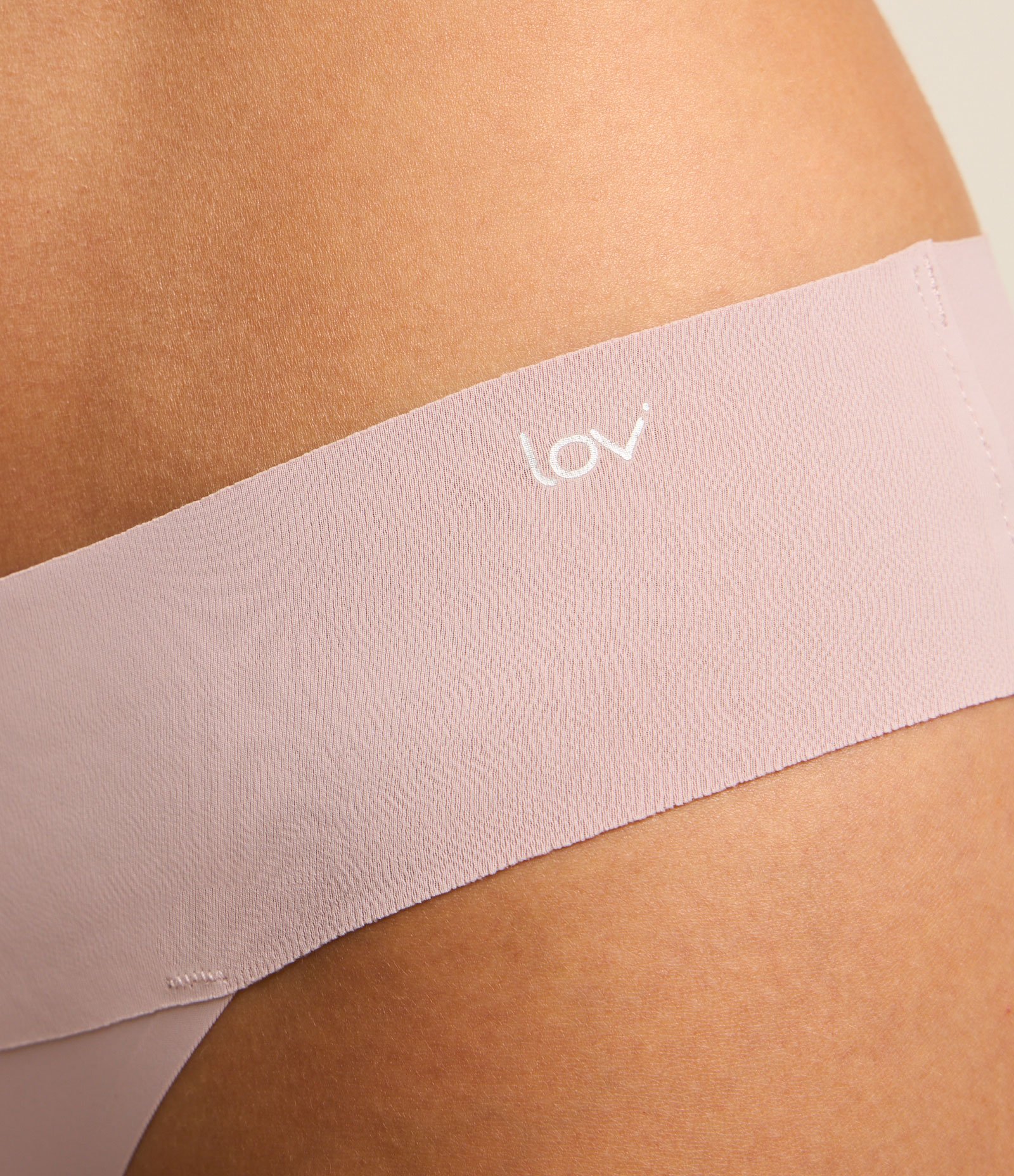 Kit 2 Calcinhas Biquíni em Microfibra Bege/Marrom 5