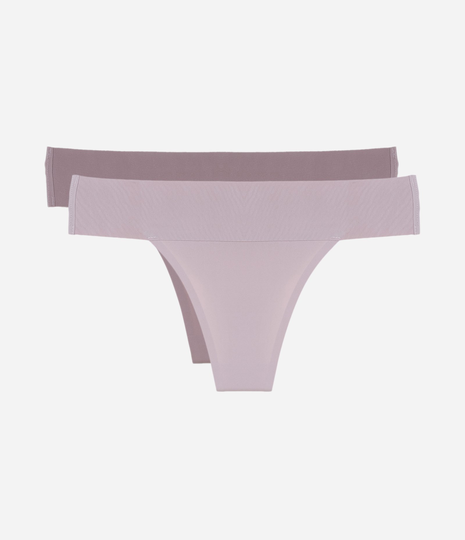 Kit 2 Calcinhas Biquíni em Microfibra Bege/Marrom 2