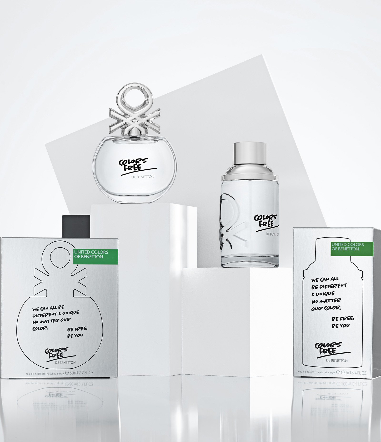 Perfume Benetton United Colors Colors Free de Benetton Eau de Toilette For Him 100ML 5