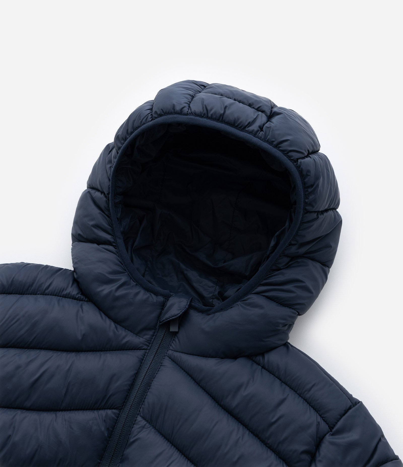 Jaqueta Ultraleve Infantil com Capuz - Tam 5 a 14 Anos Azul 7