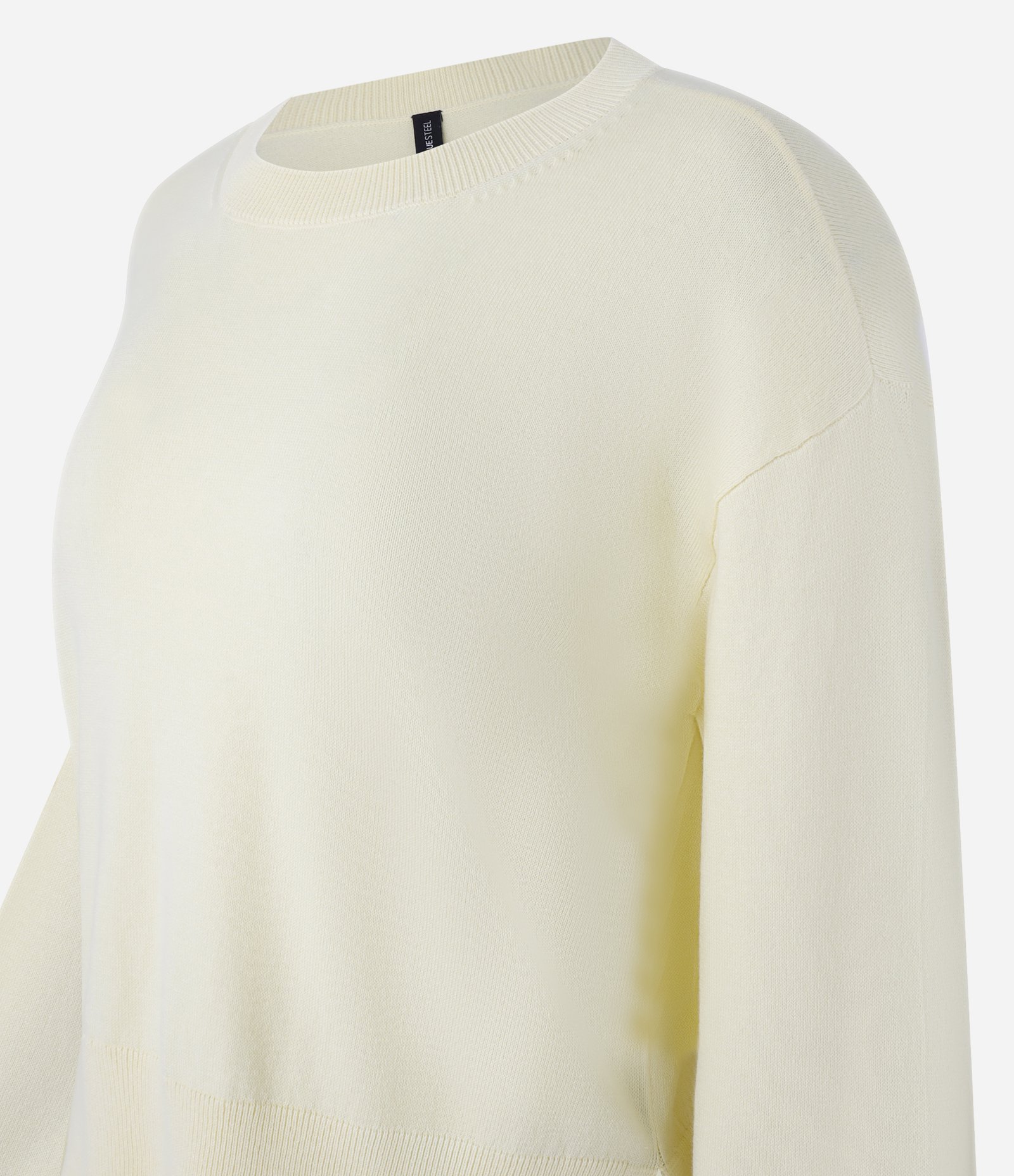 Suéter Boxy em Tricô com Gola Redonda 5