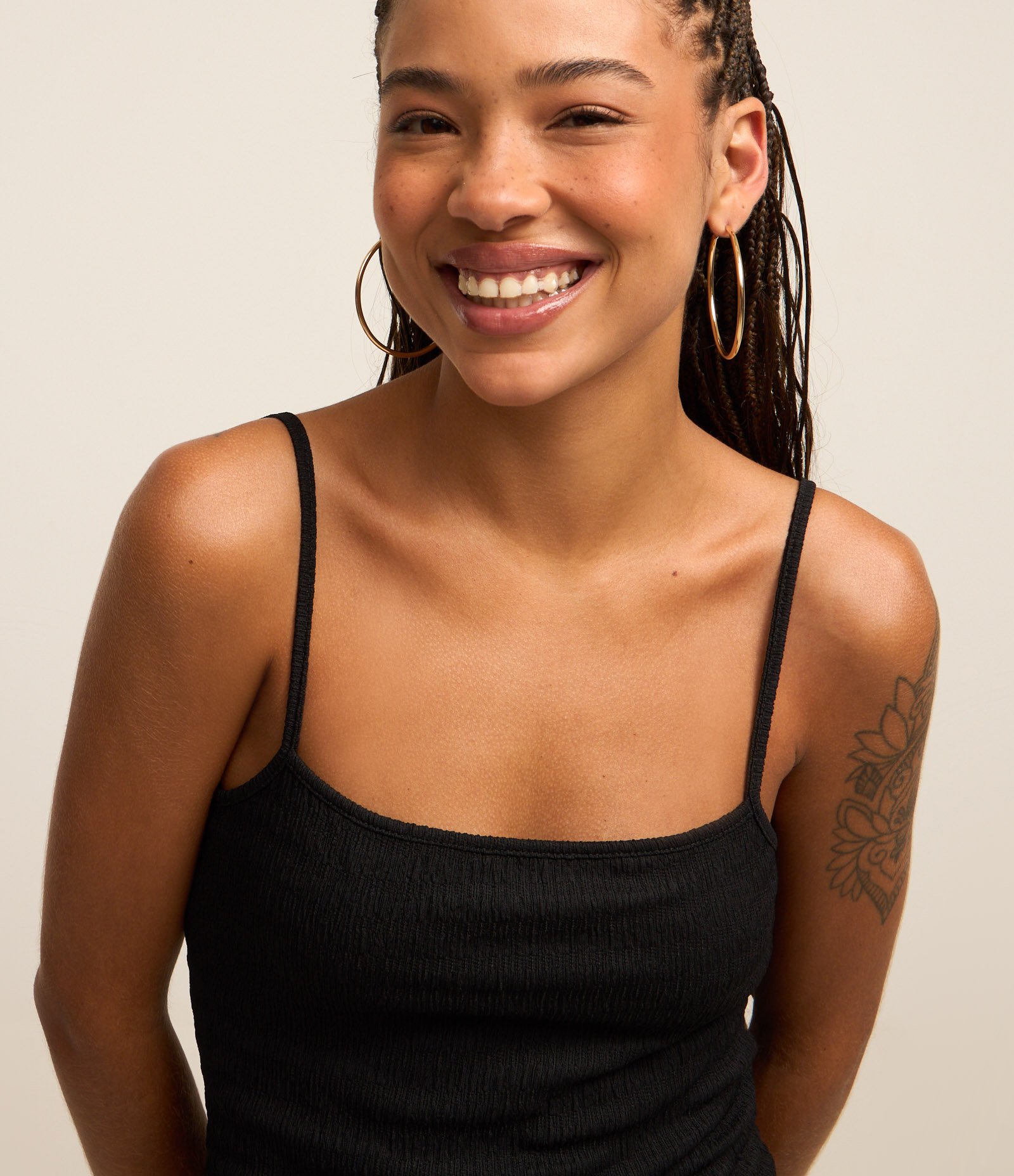 Vestido New Midi Texturizado com Fenda Preto 3