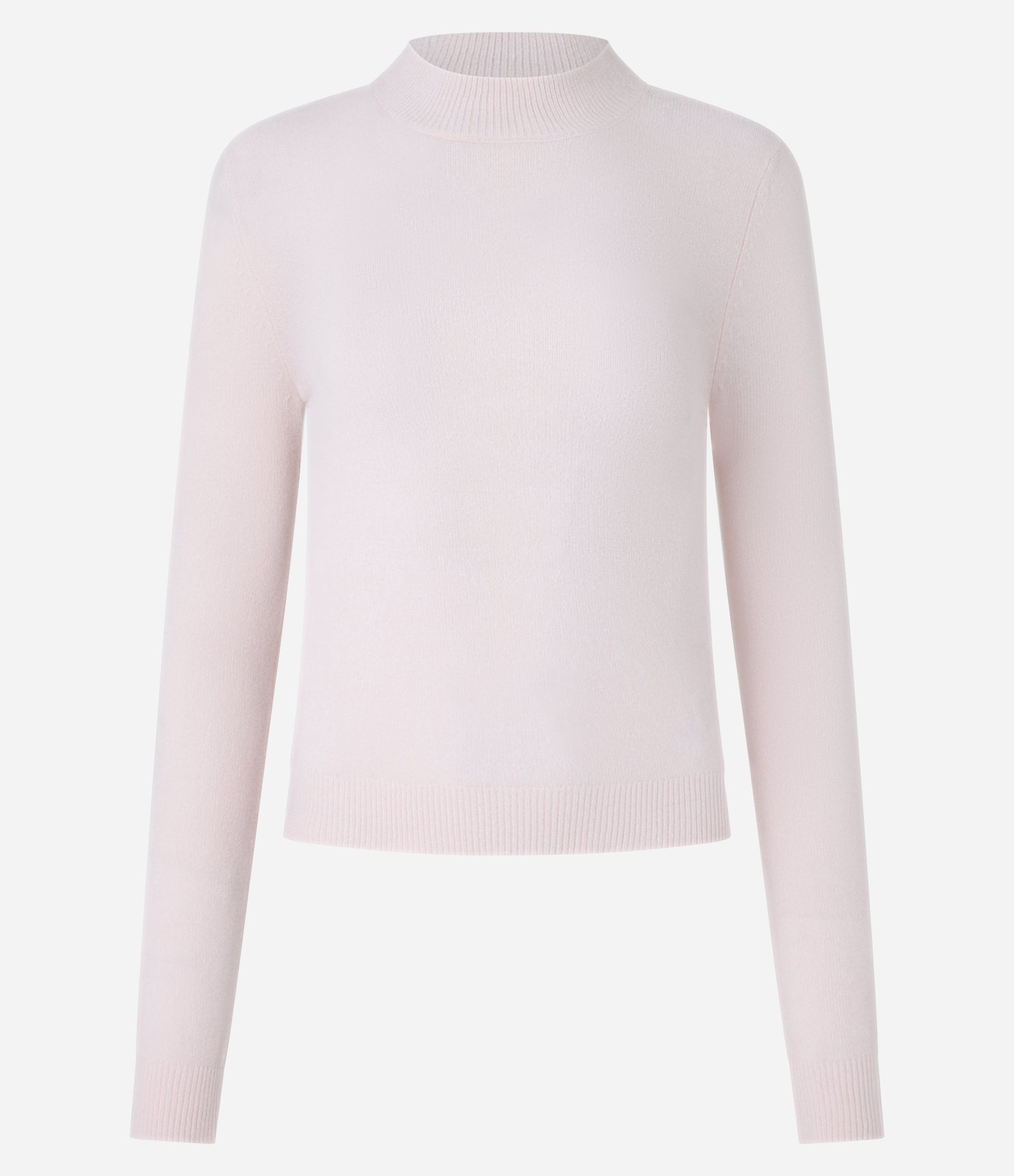 Blusa em Chenille com Gola Altinha Rosa Claro 4