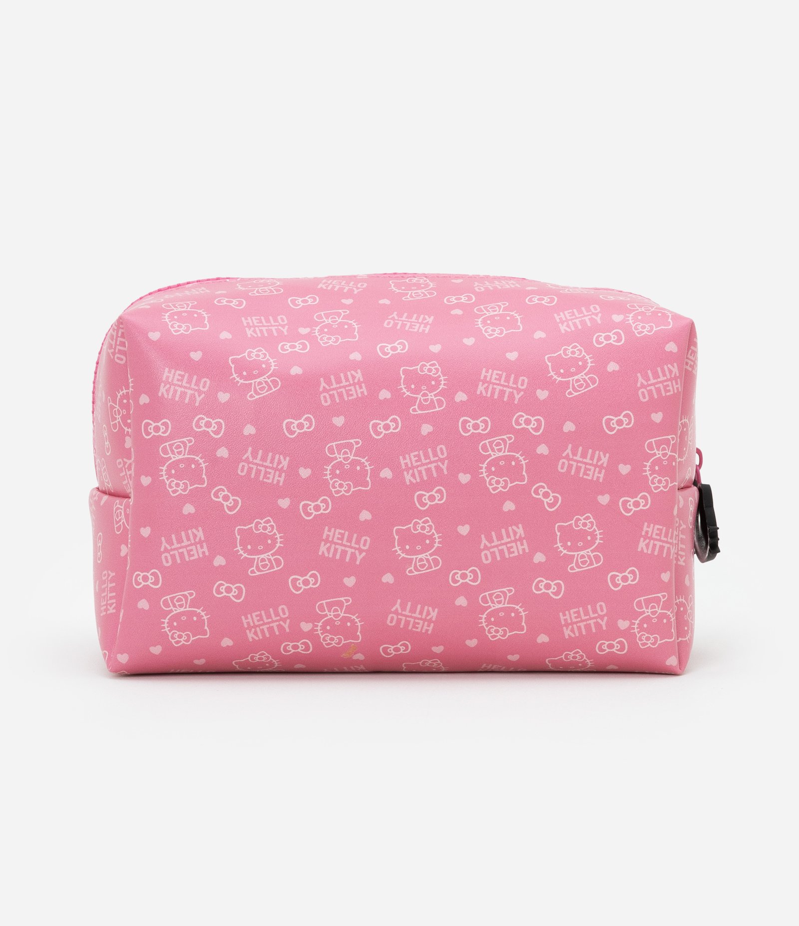Nécessaire Retangular Media com Estampa Hello Kitty com Pingente Rosa 2