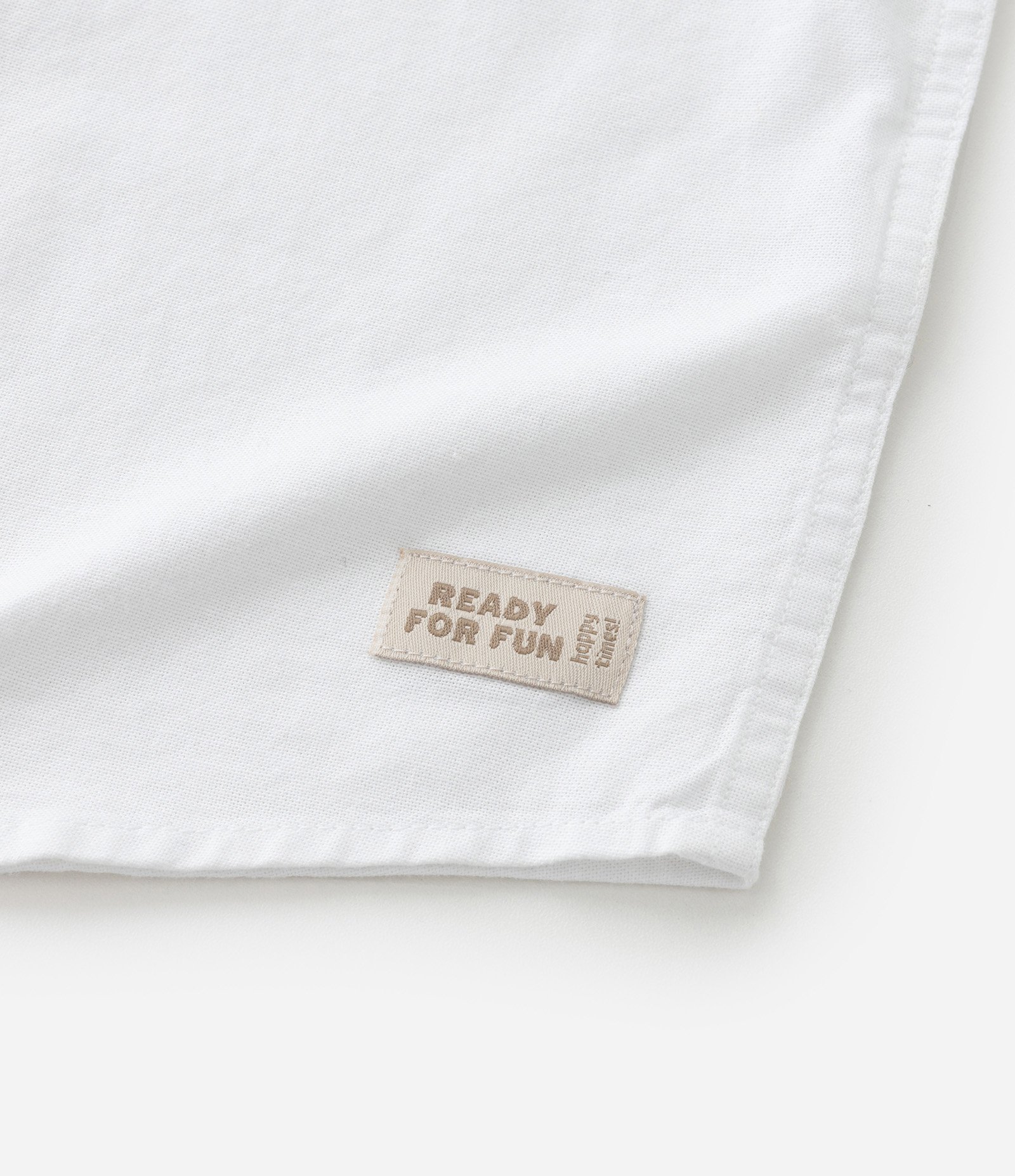 Camisa Básica Infantil em Oxford com Bolso - Tam 1 a 5/6 Anos Branco 6