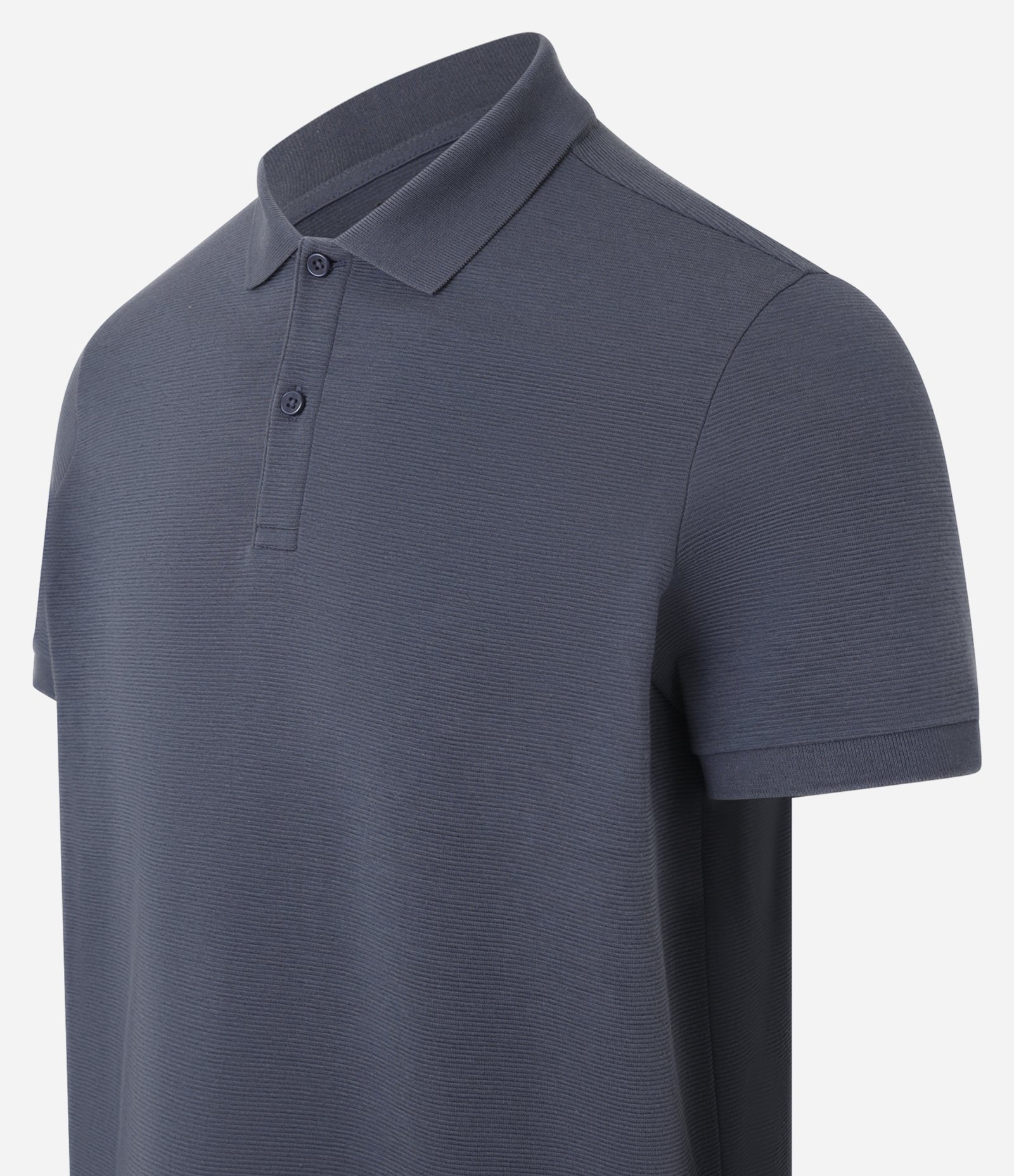 Camisa Polo Slim com Botões e Textura Canelada 6