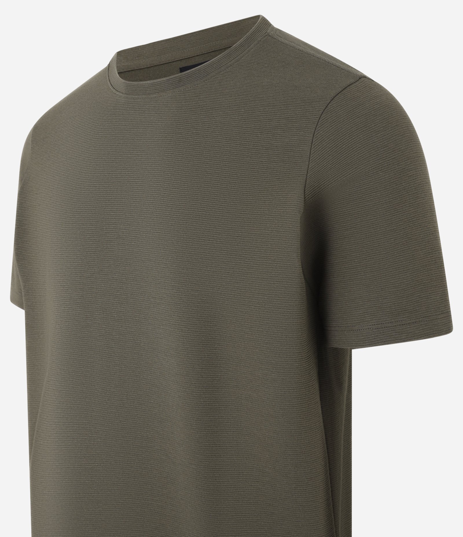 Camiseta Slim em Algodão Peruano com Textura Canelada 5