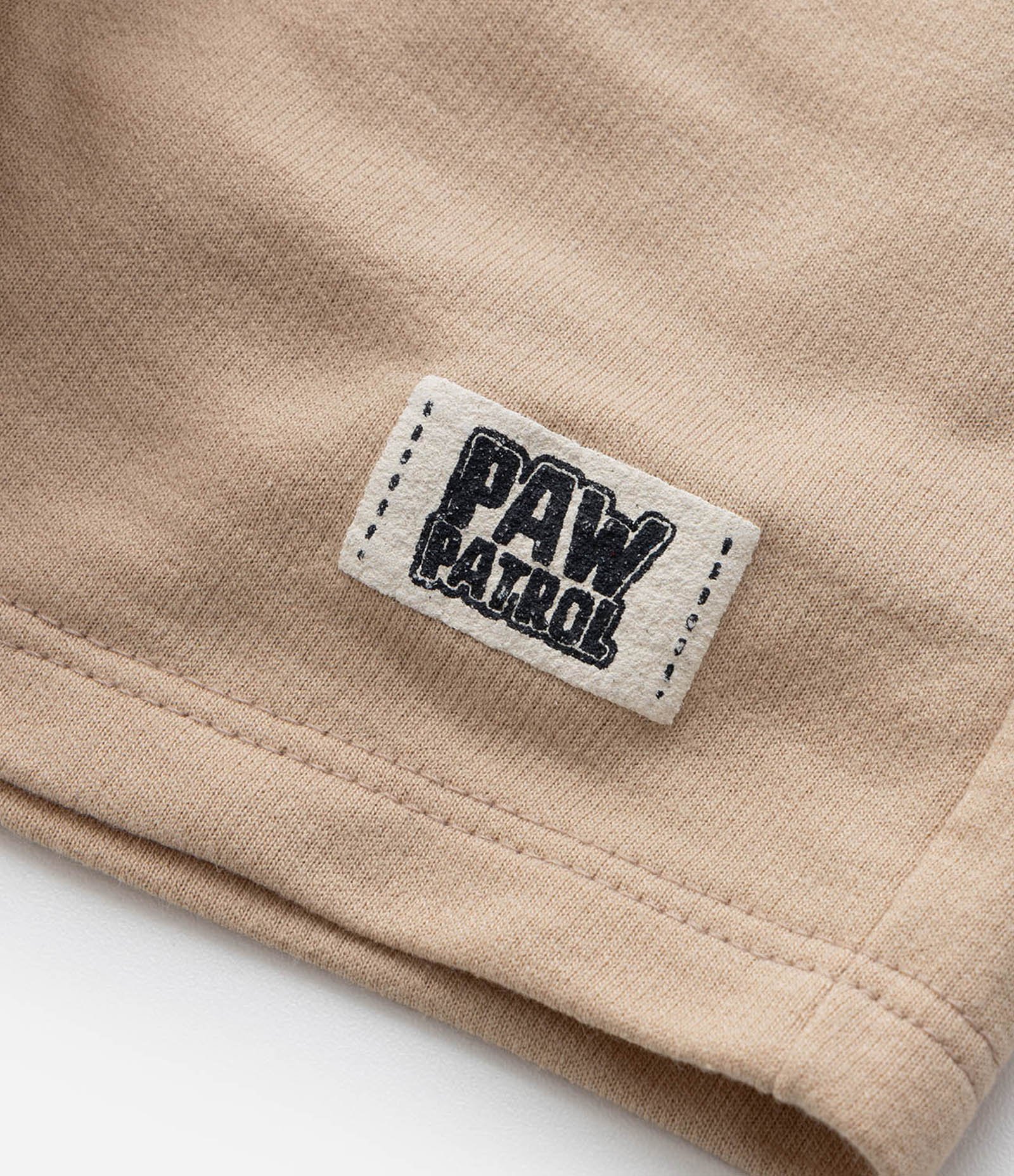 Bermuda Infantil com Estampa Patrulha Canina - Tam 2 a 5 Anos Bege 4