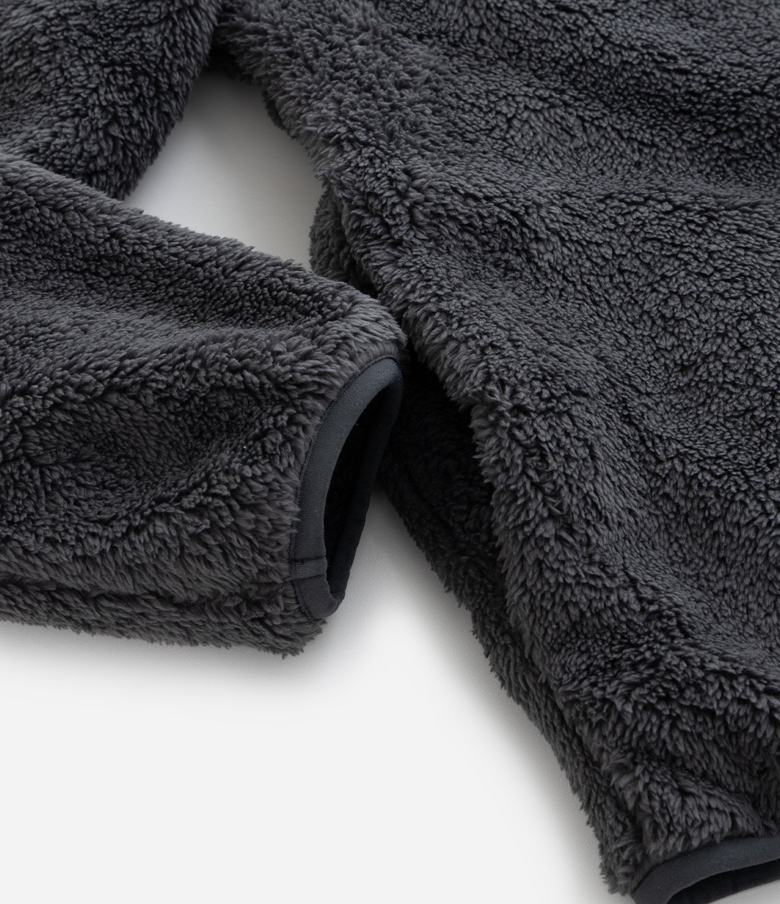 Casaco Infantil em Sherpa com Capuz - Tam 5 a 14 Anos Cinza Escuro 4