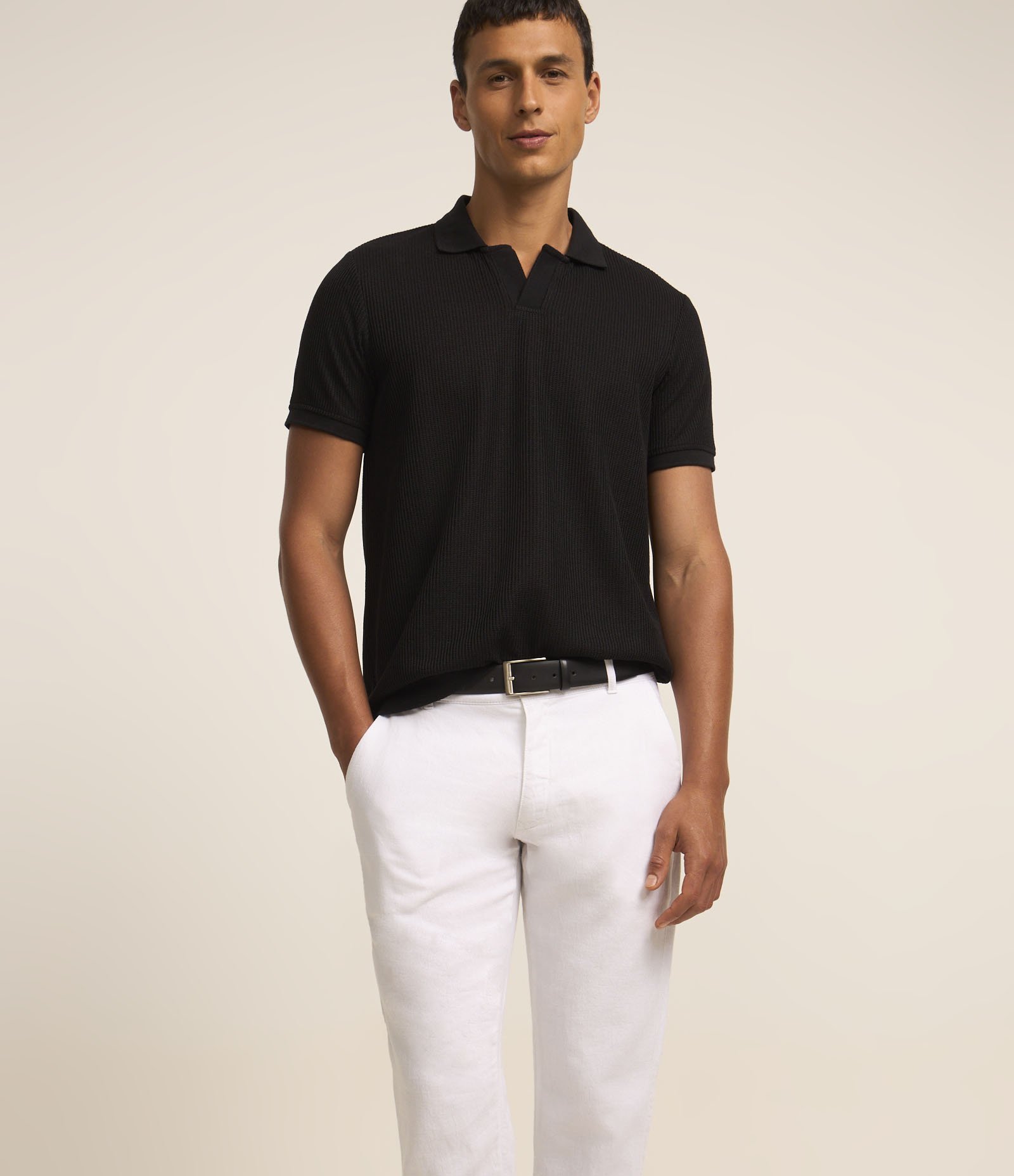 Calça Balloon em Algodão com Cós Elástico Off White 2