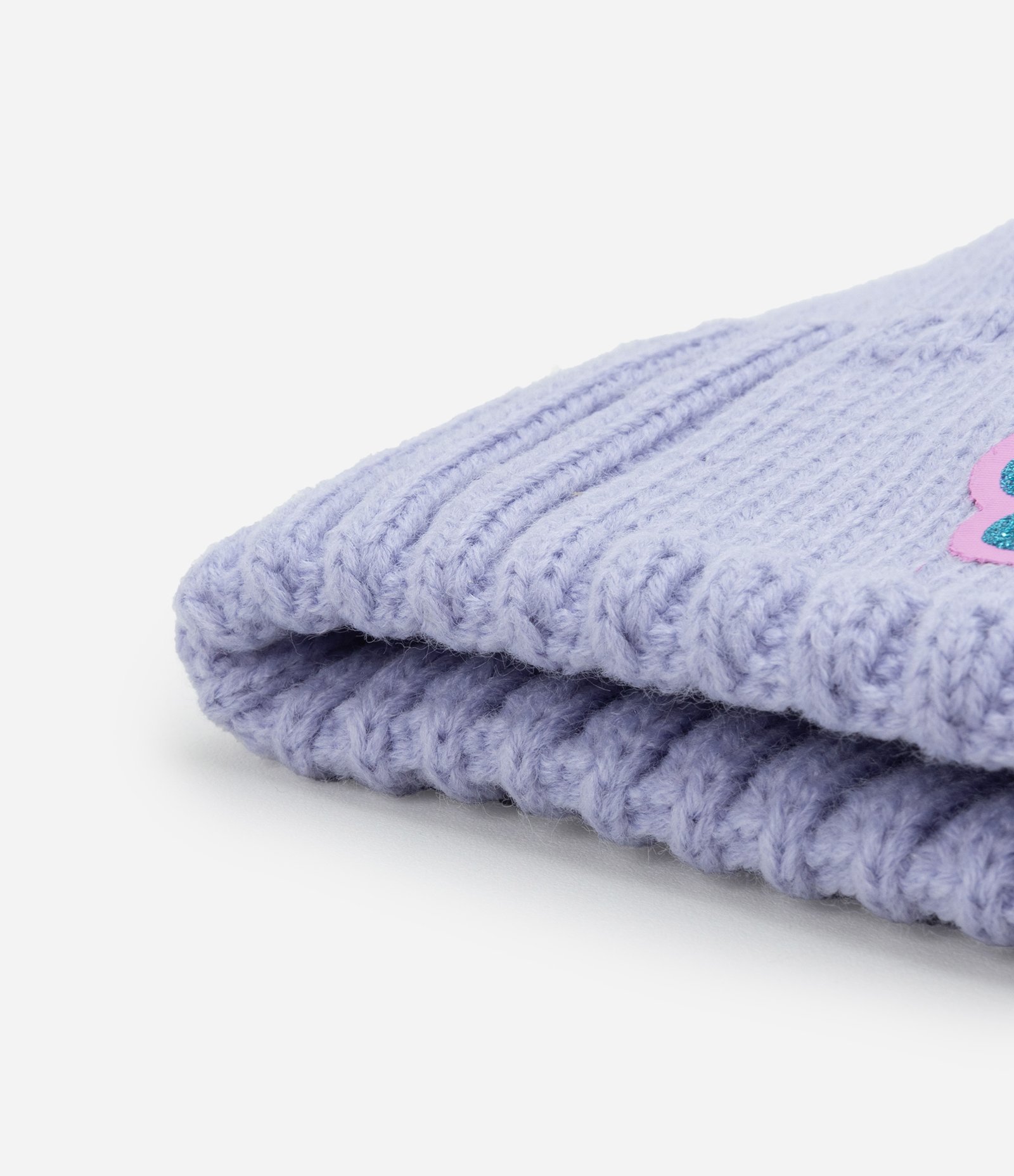 Touca Infantil com Pompom e Bordado Stitch - Tam Único Lilás 2