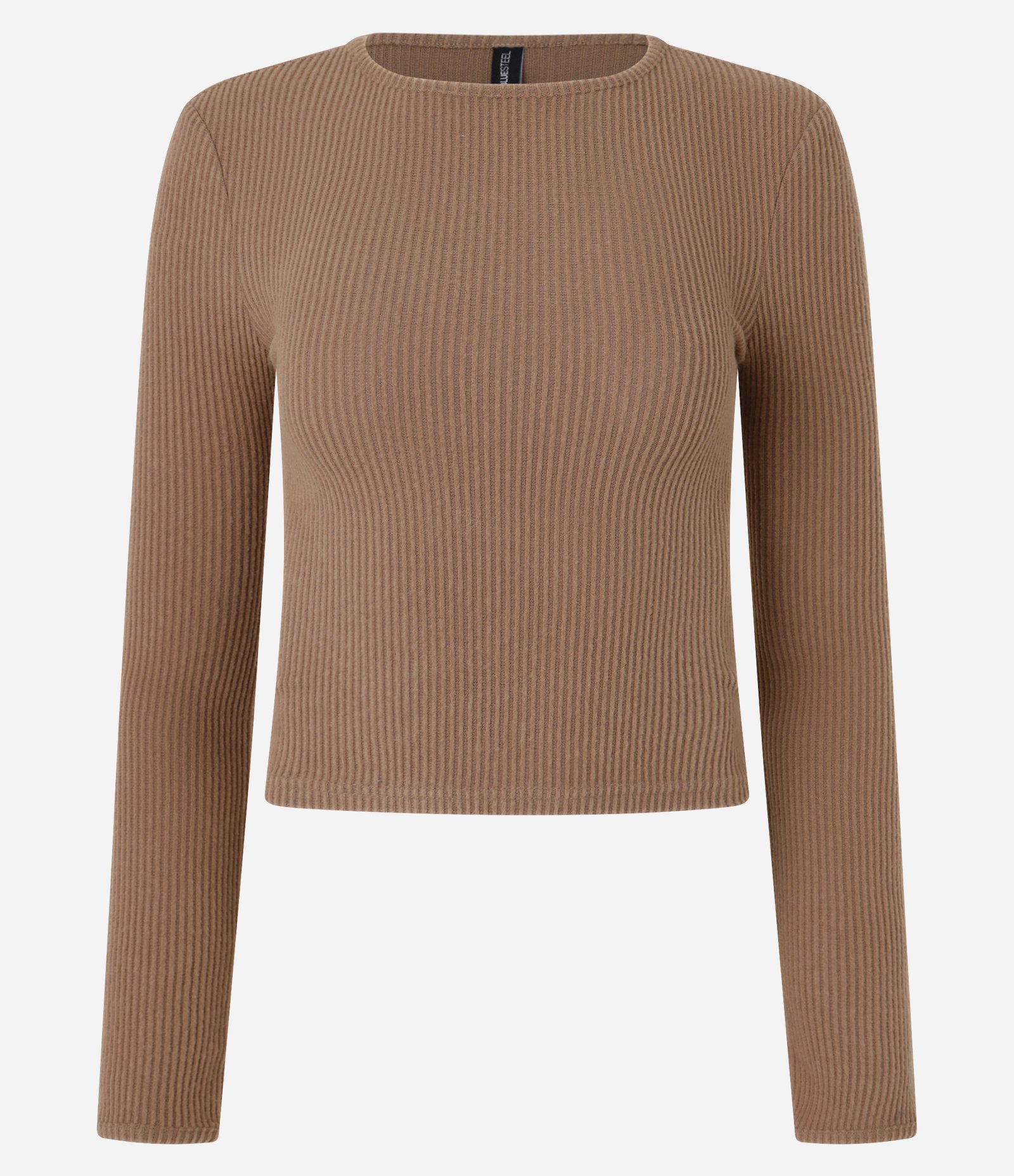 Blusa Texturizada em Malha Quentinha Marrom 5