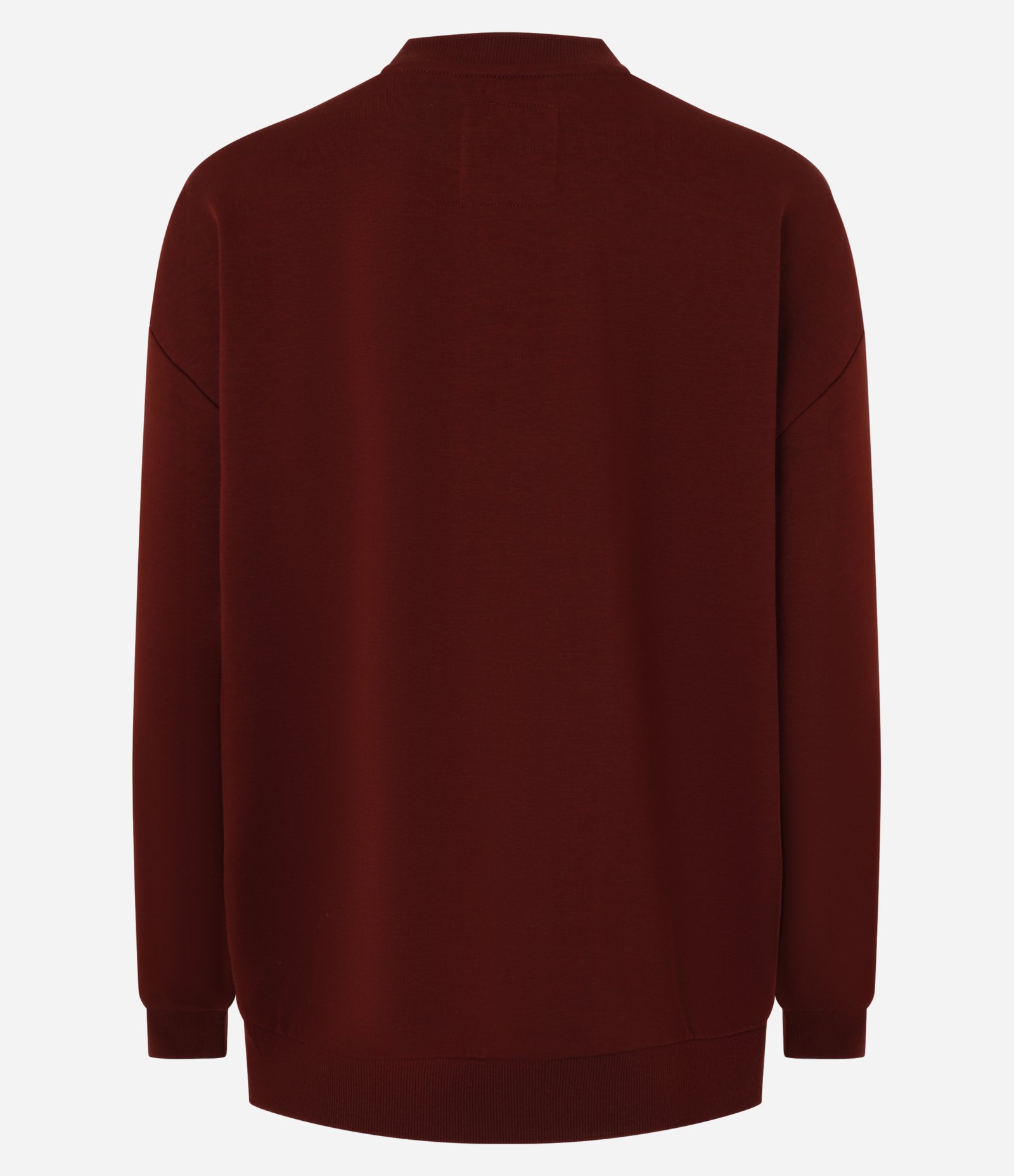 Casaco Fechado Esportivo em Moletom com Bordado Athleisure Vermelho 5