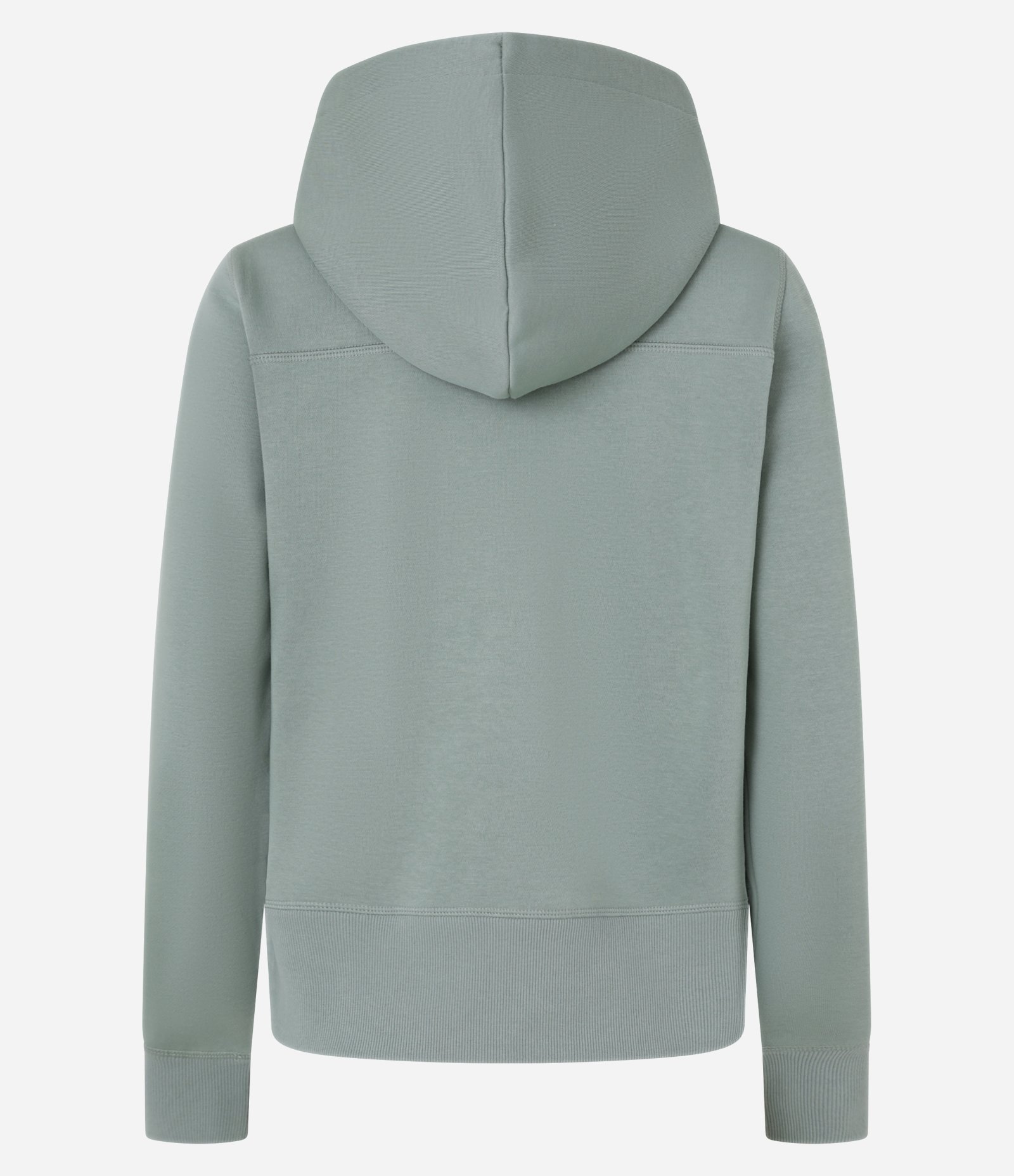 Jaqueta Esportiva em Mix de Tecidos com Capuz e Bolsos Verde 6