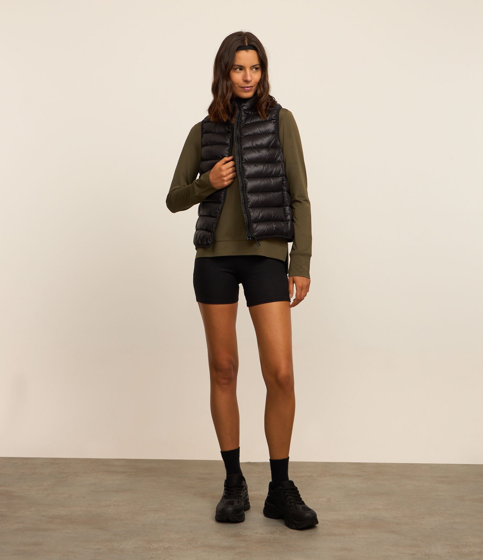 Camiseta Esportiva Texturizada com Barra Mullet Verde 2