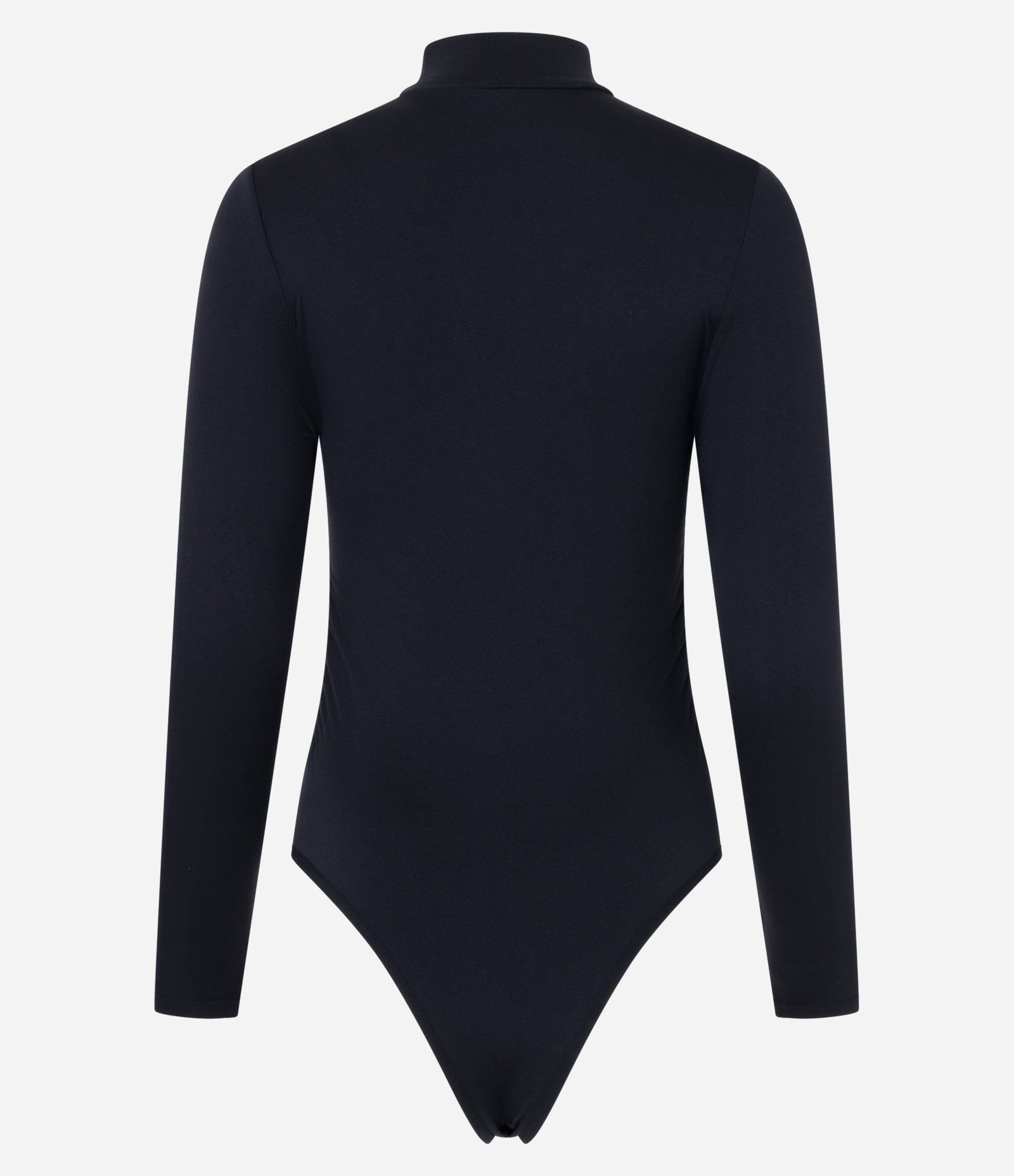 Body em Poliamida Seamless com Gola Alta Preto 2