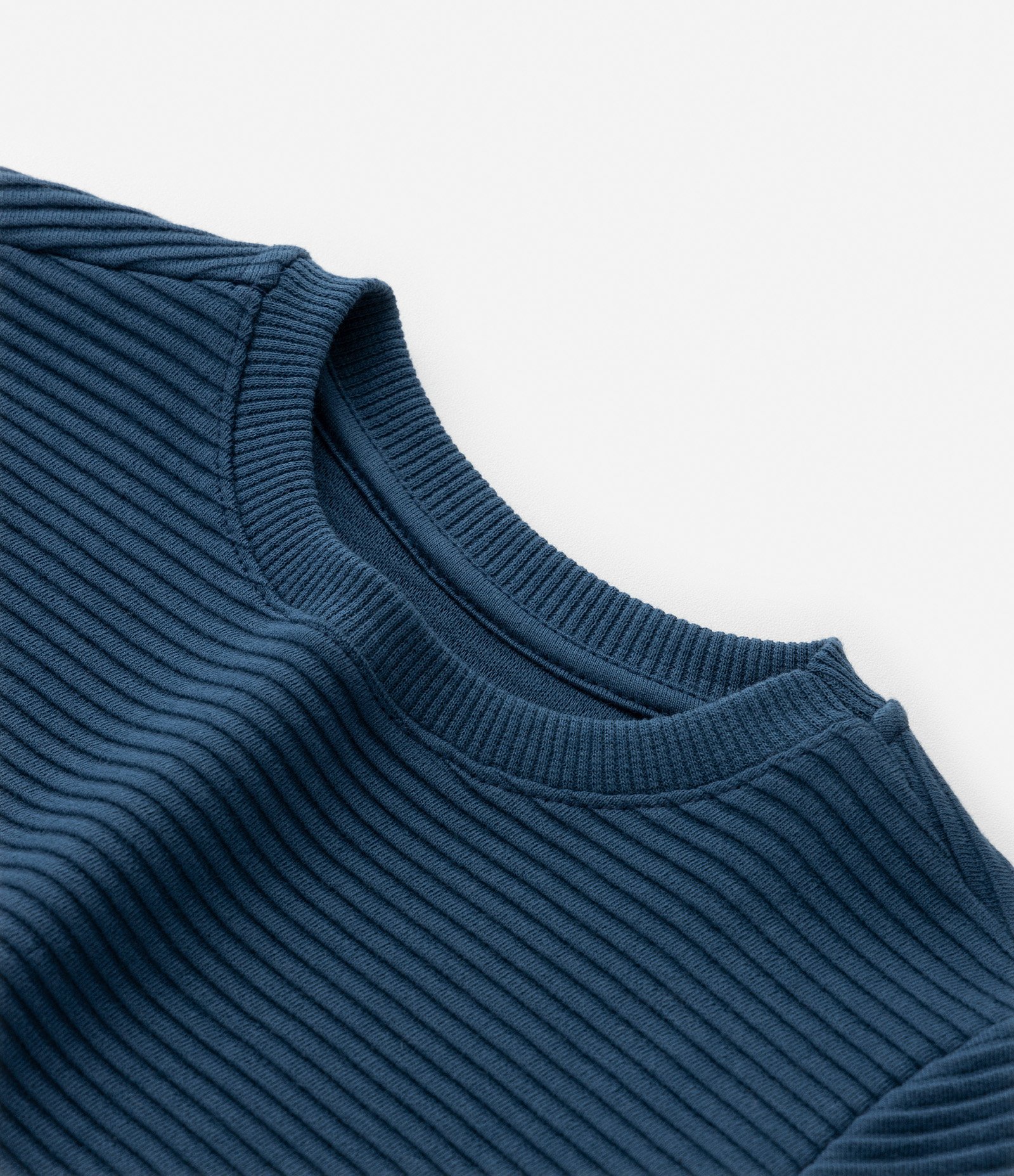 Camiseta Infantil Texturizada - Tam 1 a 5 Anos Azul 5