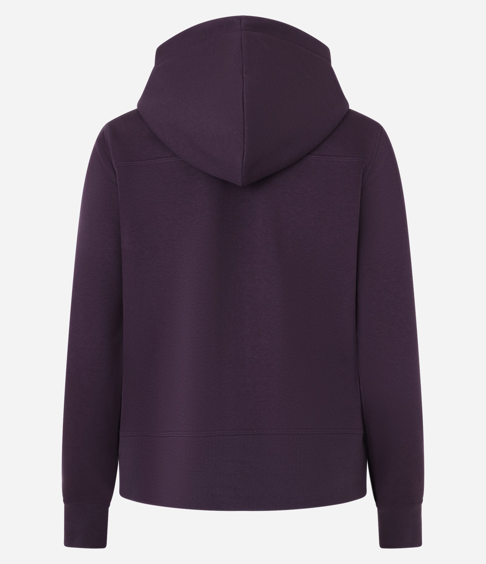 Jaqueta Esportiva em Mix de Tecidos com Capuz e Bolsos Vinho 7