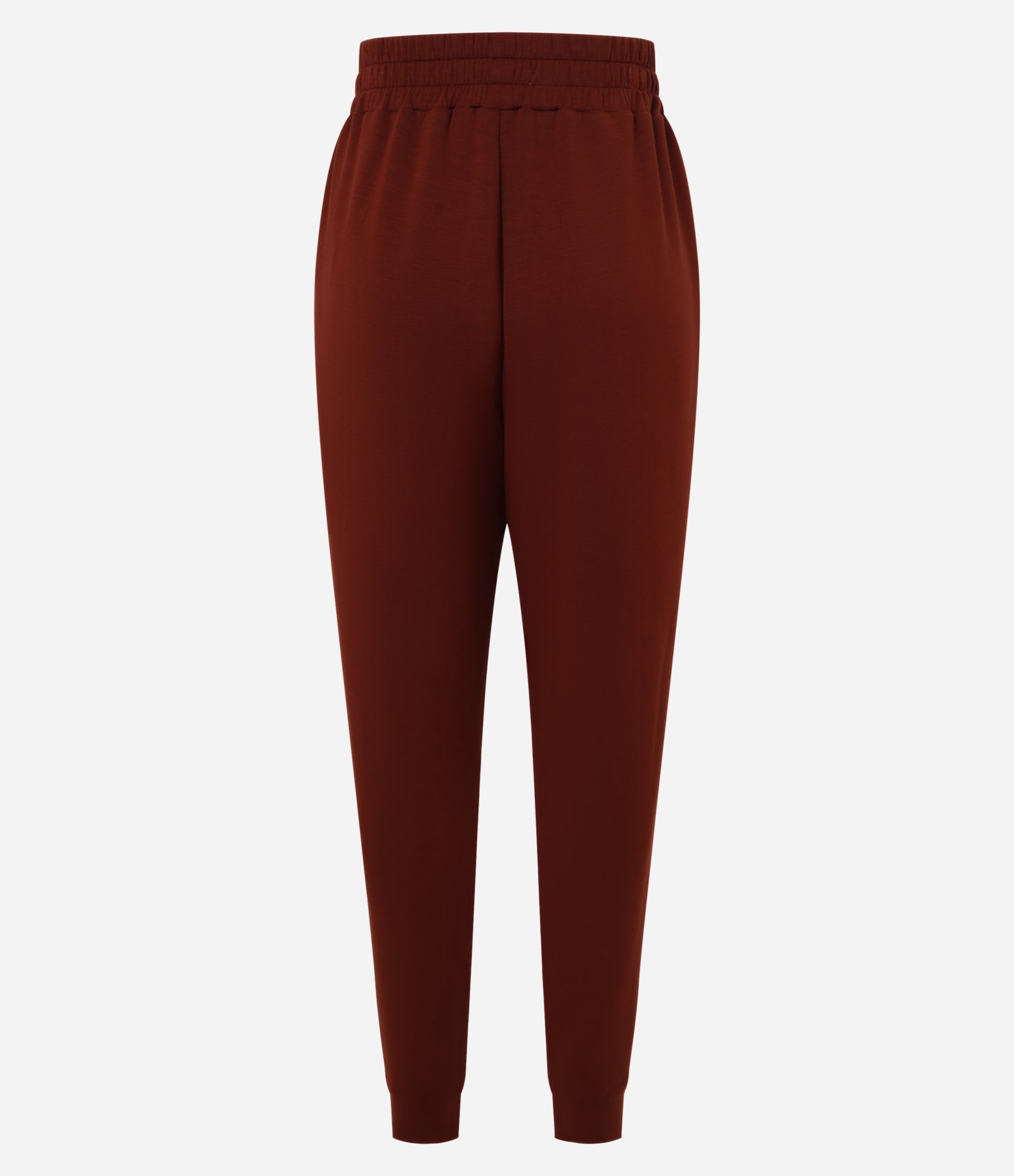 Calça Jogger em Microfibra Pesada com Frisos Vermelho 6