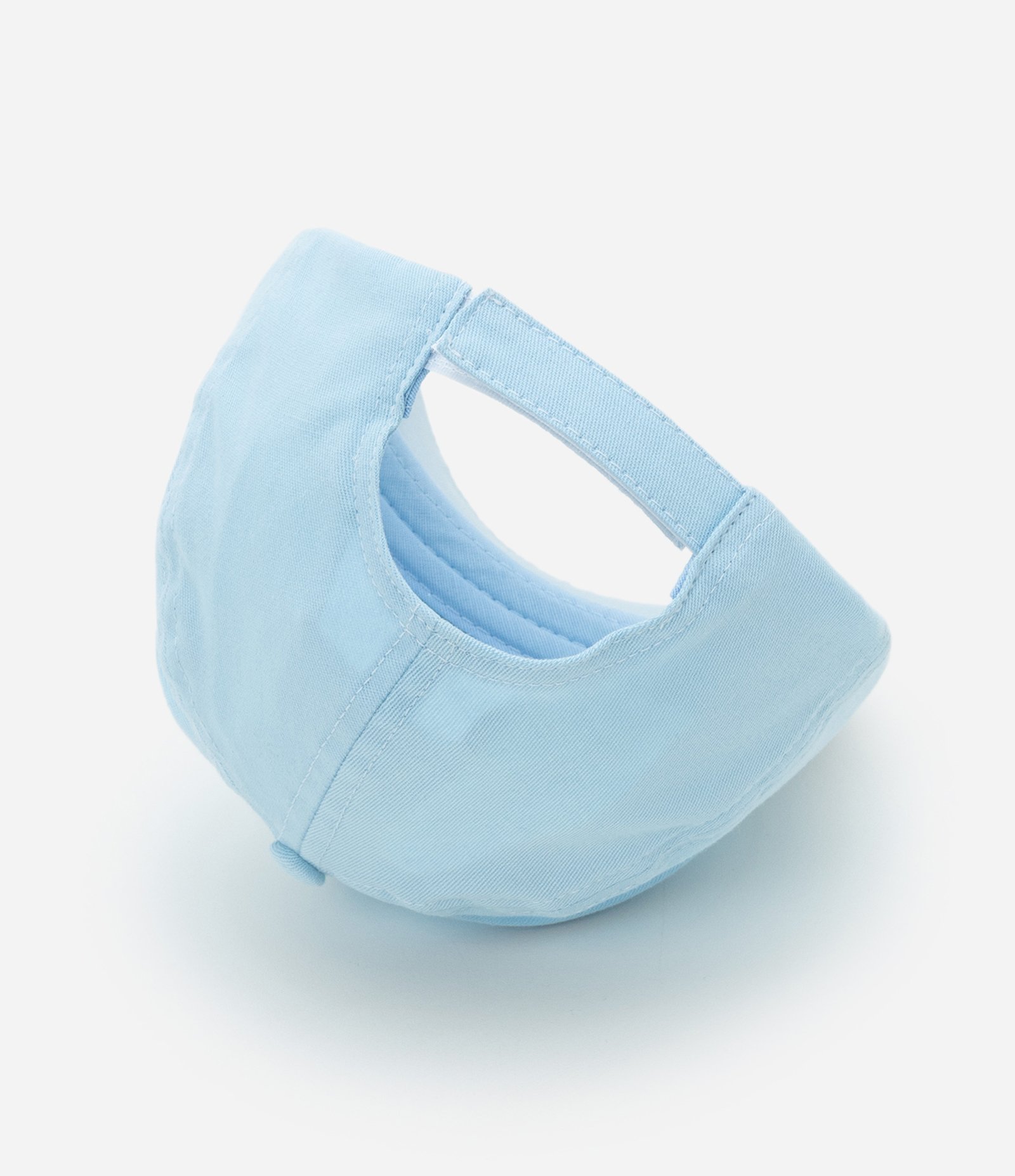 Boné Aba Curva Infantil com Estampa Margarida - Tam Único Azul 3