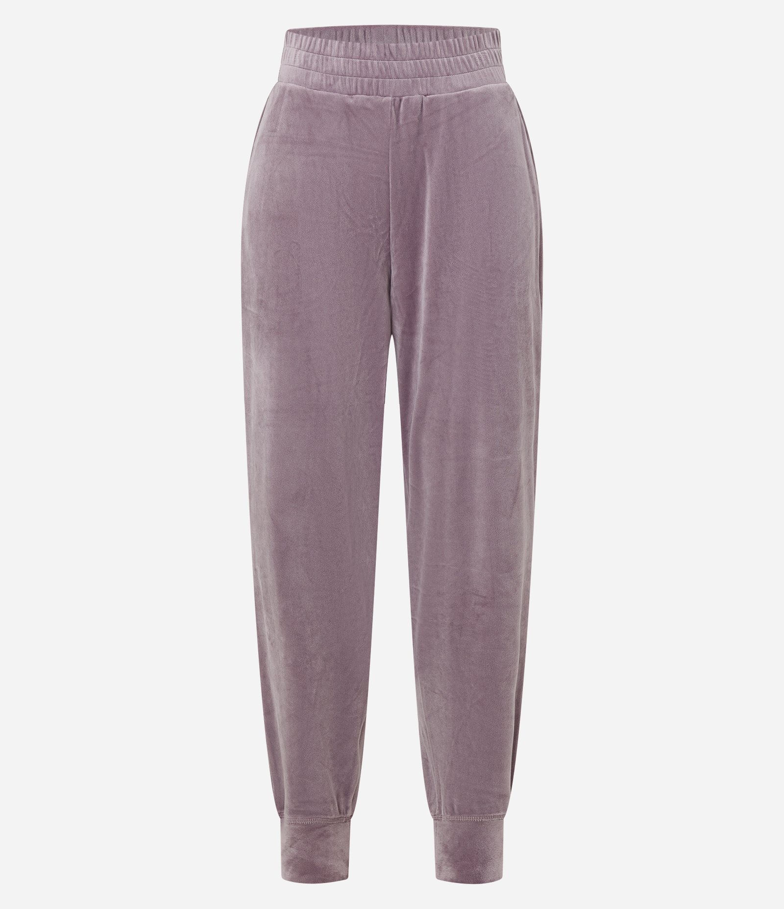 Calça Jogger Esportiva em Microfibra com Cós de Elástico Lilás 5