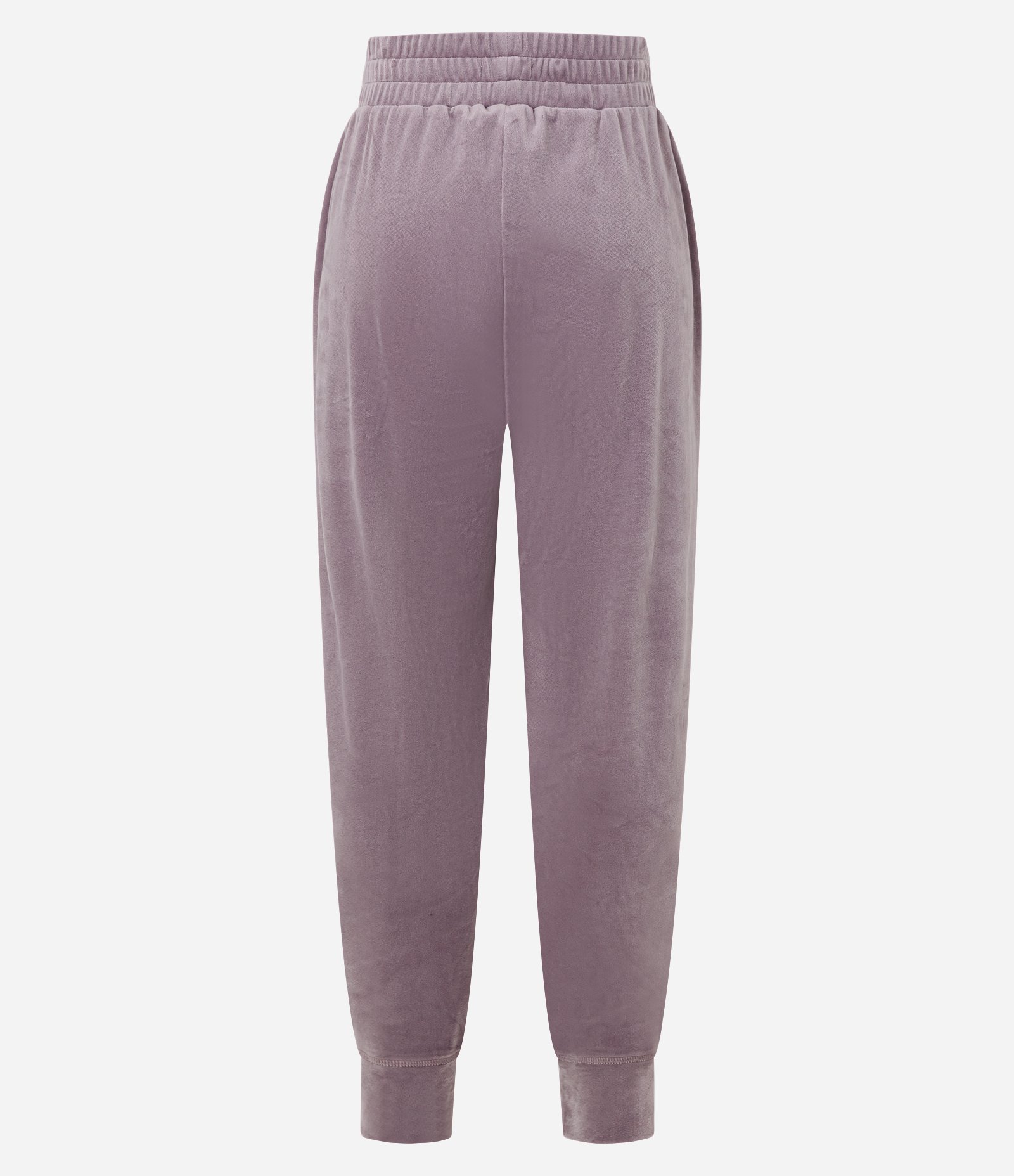 Calça Jogger Esportiva em Microfibra com Cós de Elástico Lilás 6