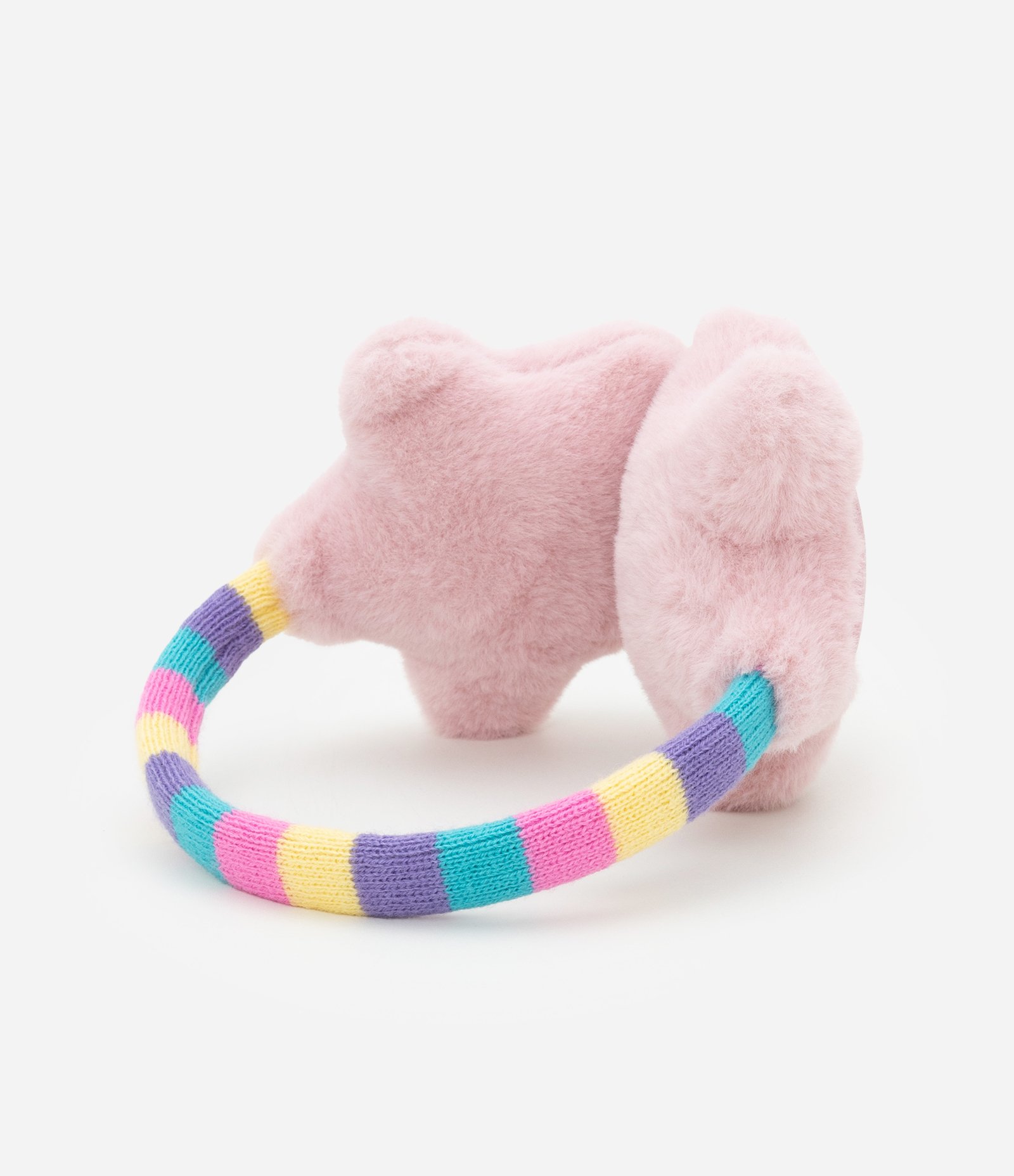 Protetor de Orelhas com Bordado de Estrela e Detalhe Metalizado - Tam Único Rosa 2