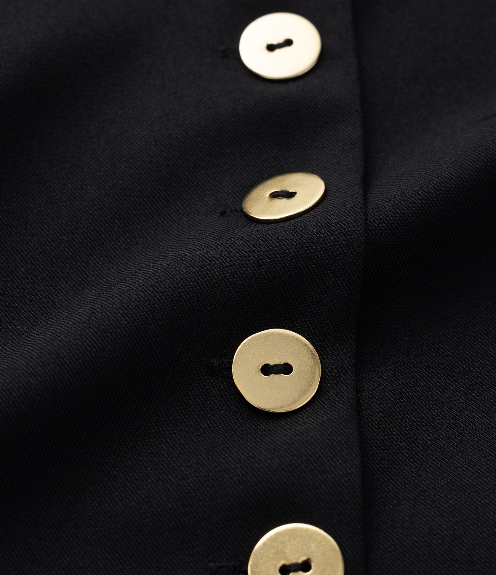 Colete em Crepe com Decote V Curve & Plus Size Preto 6