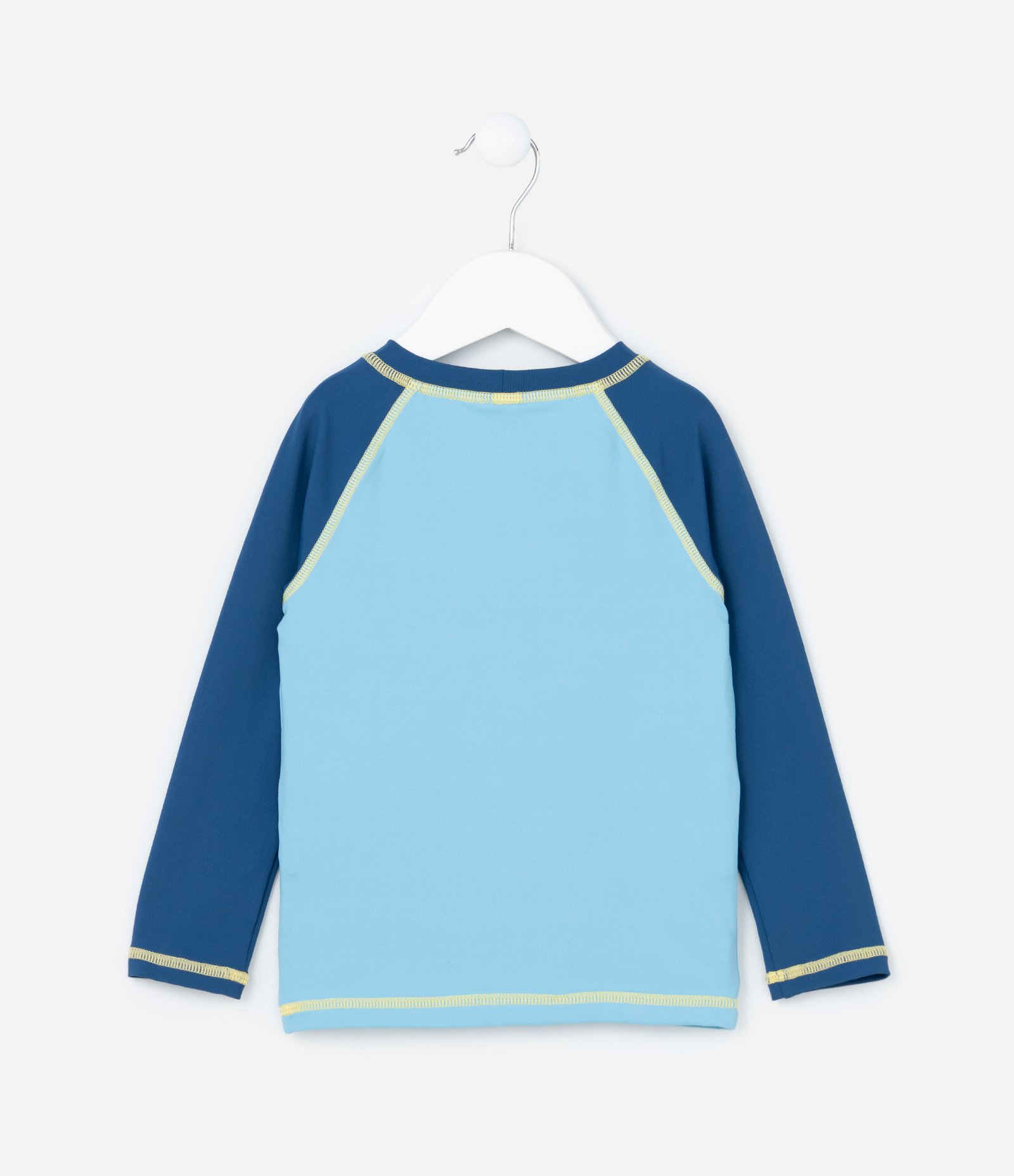 Conjunto Infantil com Proteção UV e Estampa Barco - Tam 1 a 4 Anos Azul 3