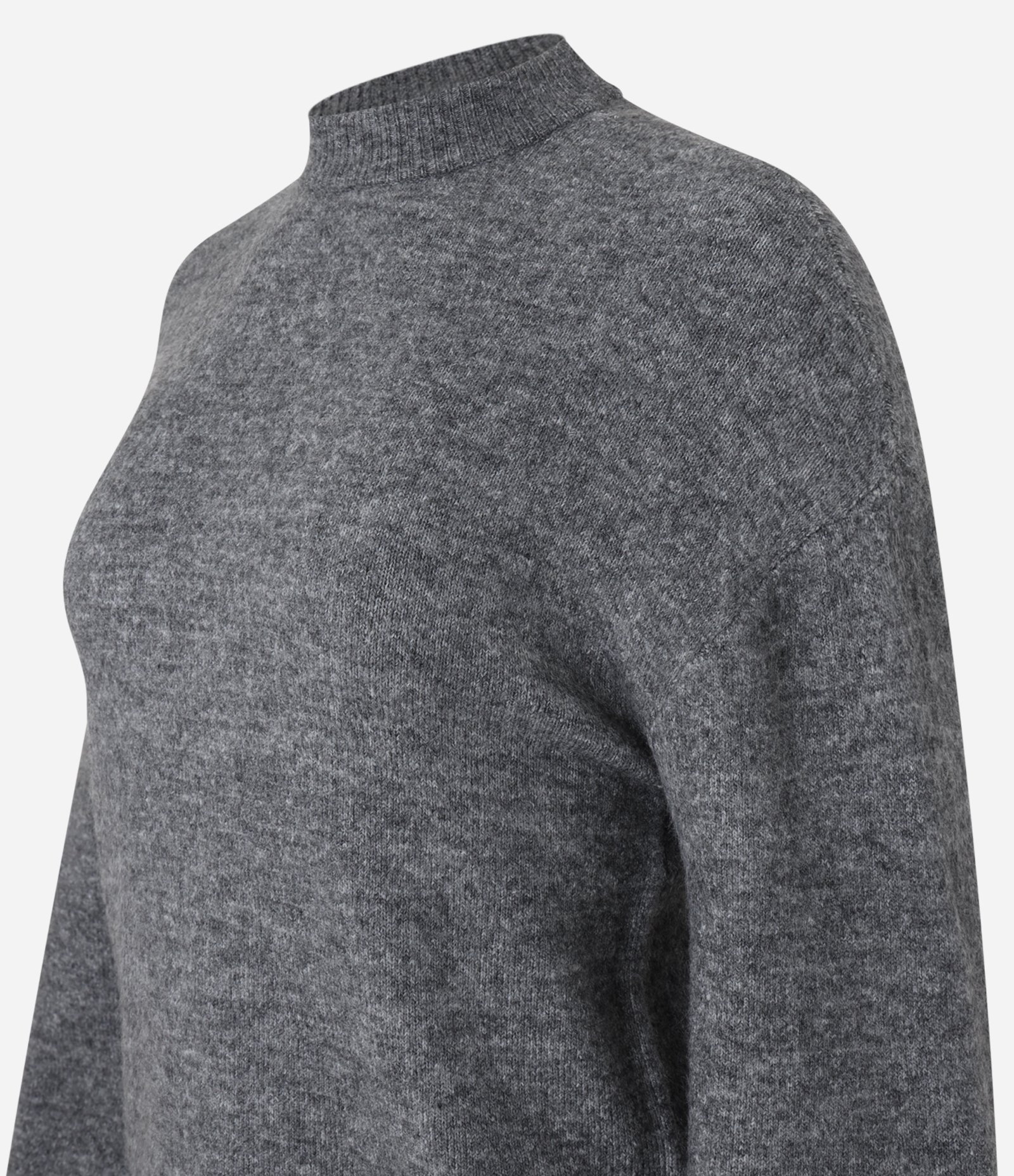 Suéter Curto em Tricô com Gola Alta 5