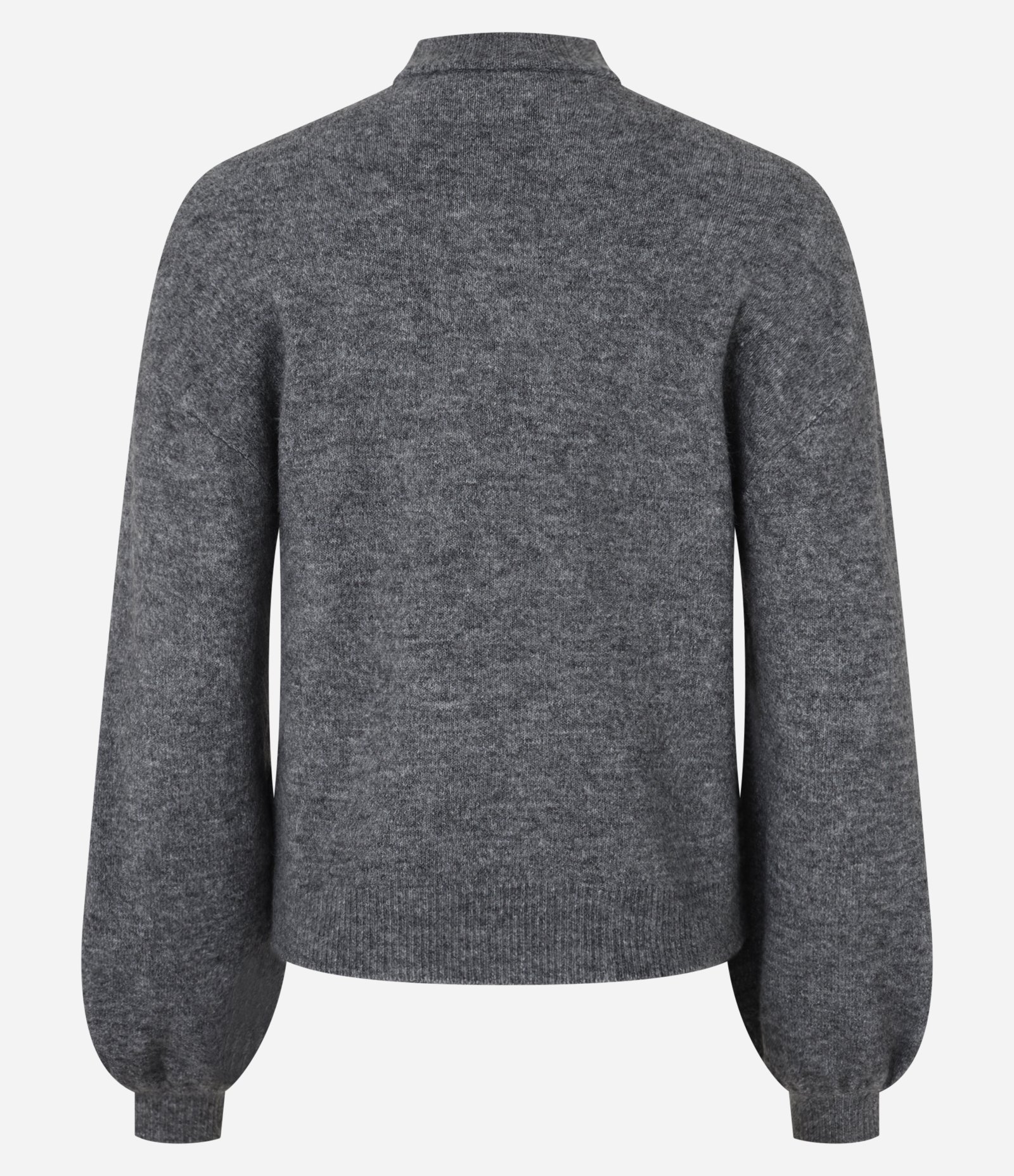 Suéter Curto em Tricô com Gola Alta 6