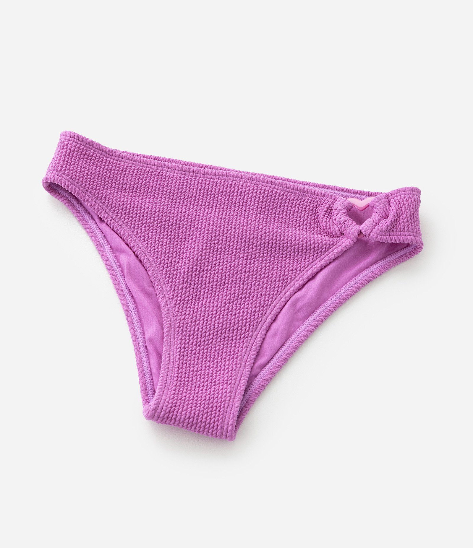 Biquíni Infantil com Proteção UV Texturizado - Tam 5 a 14 Anos Rosa 4