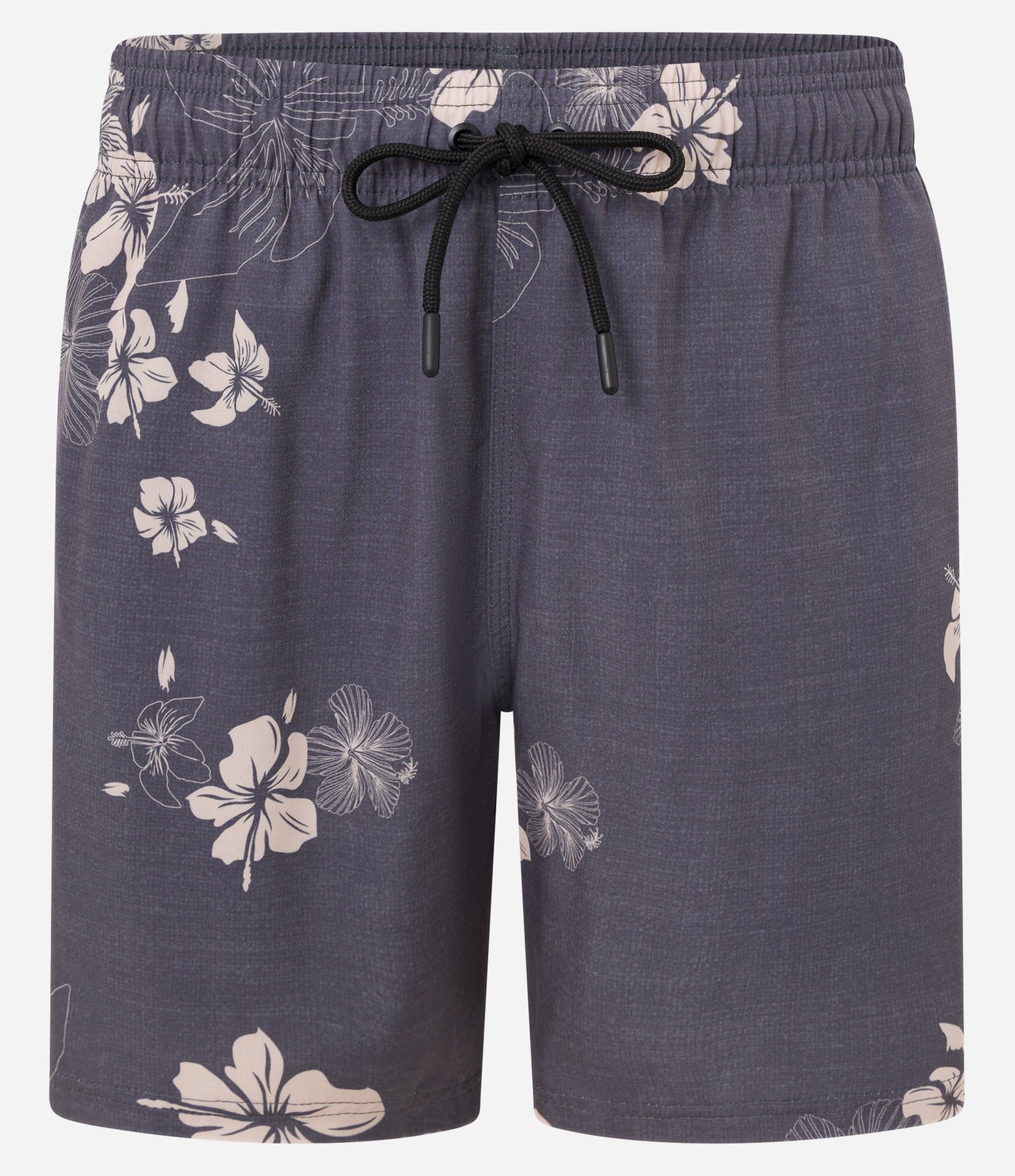 Bermuda com Cós Elástico Estampa Floral Azul 4