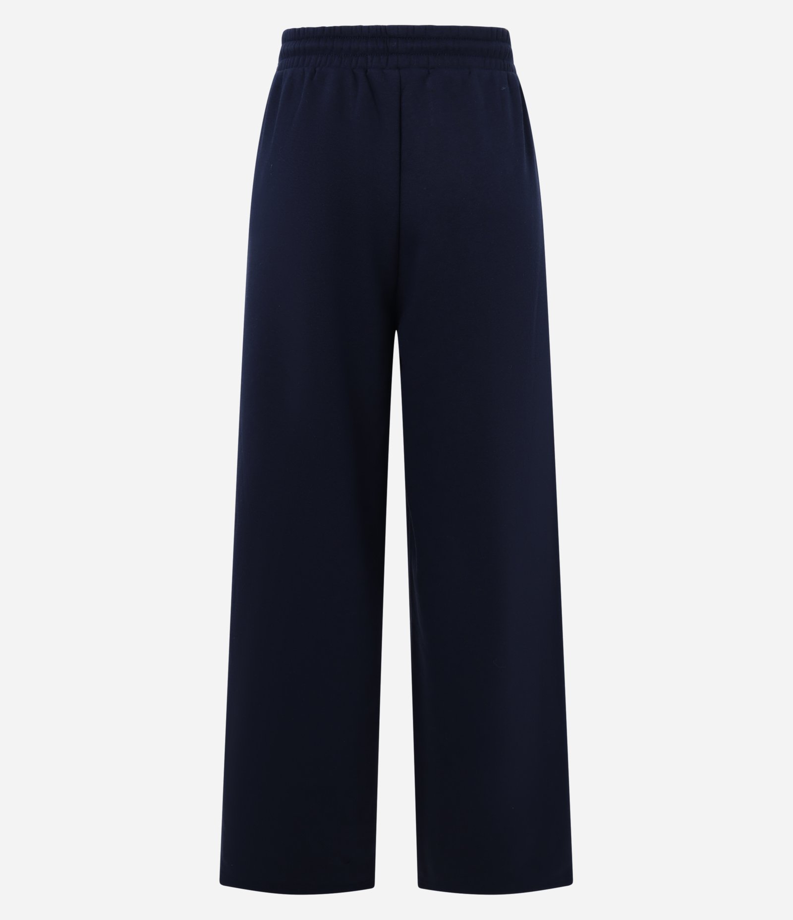 Calça Reta em Moletom com Forro Fleece e Listra Lateral Azul Marinho 6